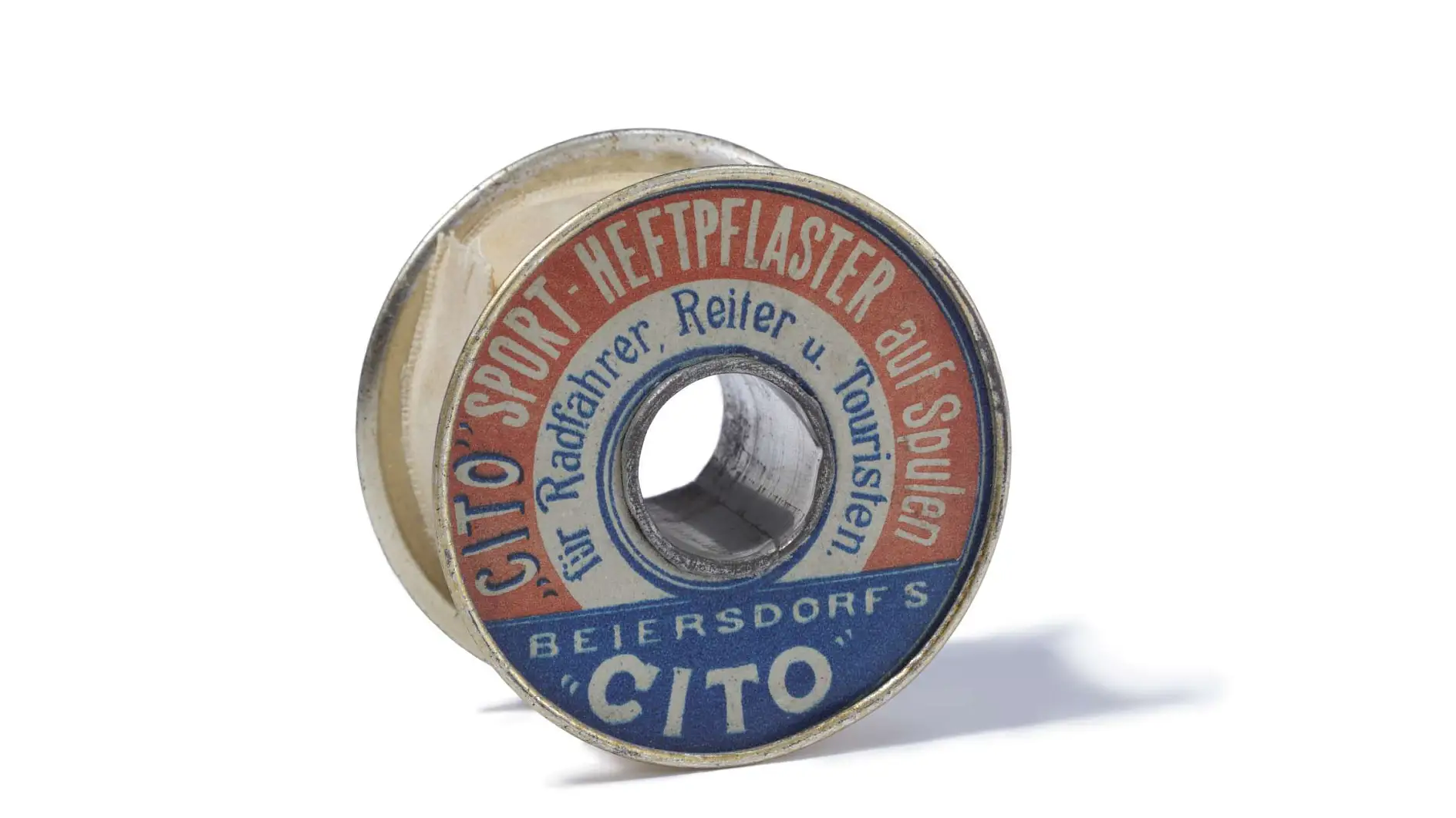 Sportovní náplast Cito z roku 1896 je první technickou lepicí páskou na světě.