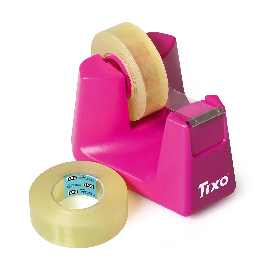 TIXO 53910 Dispenser pink Extrarolle