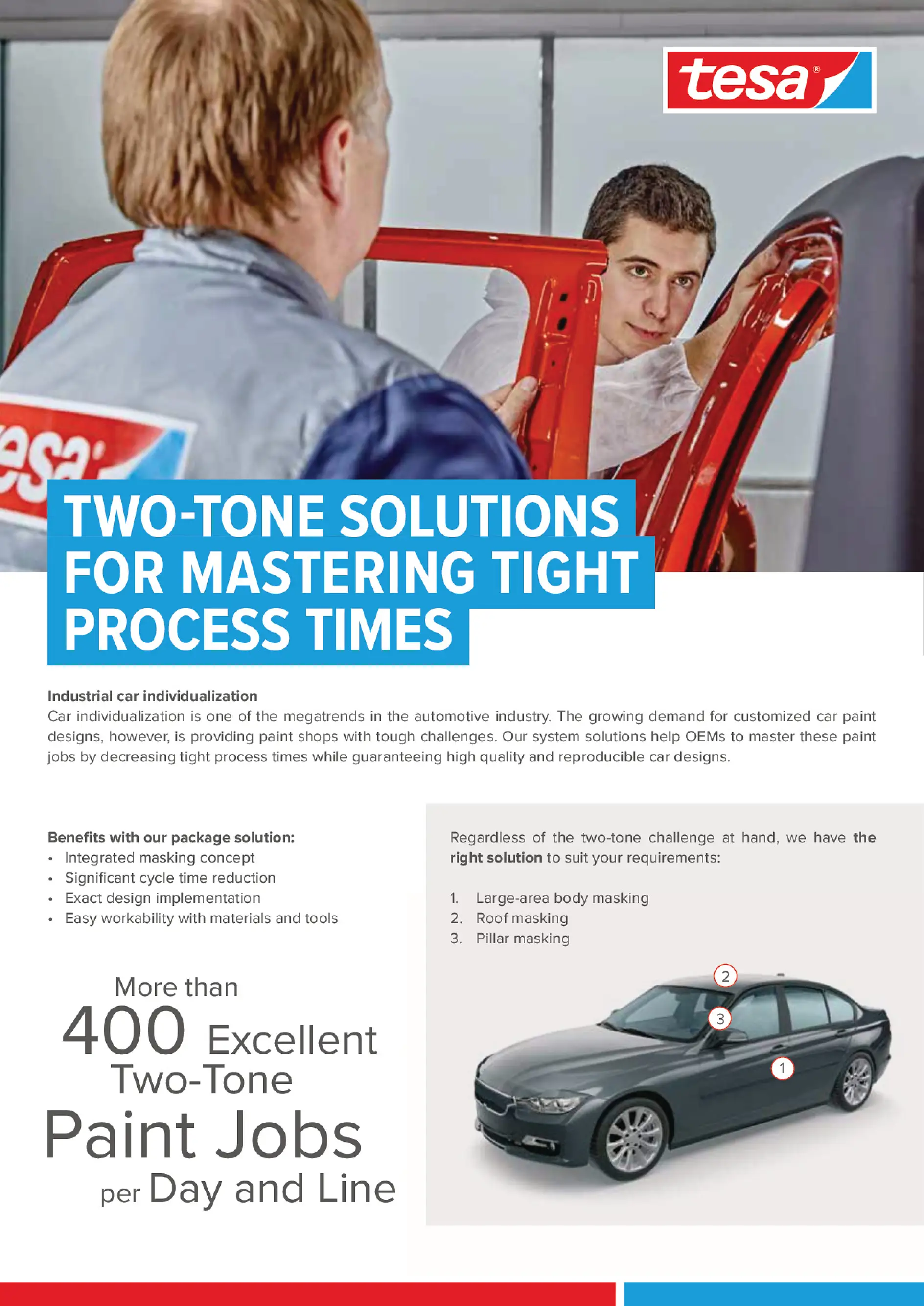 Two-Tone Solutions for Mastering Tight Process Times