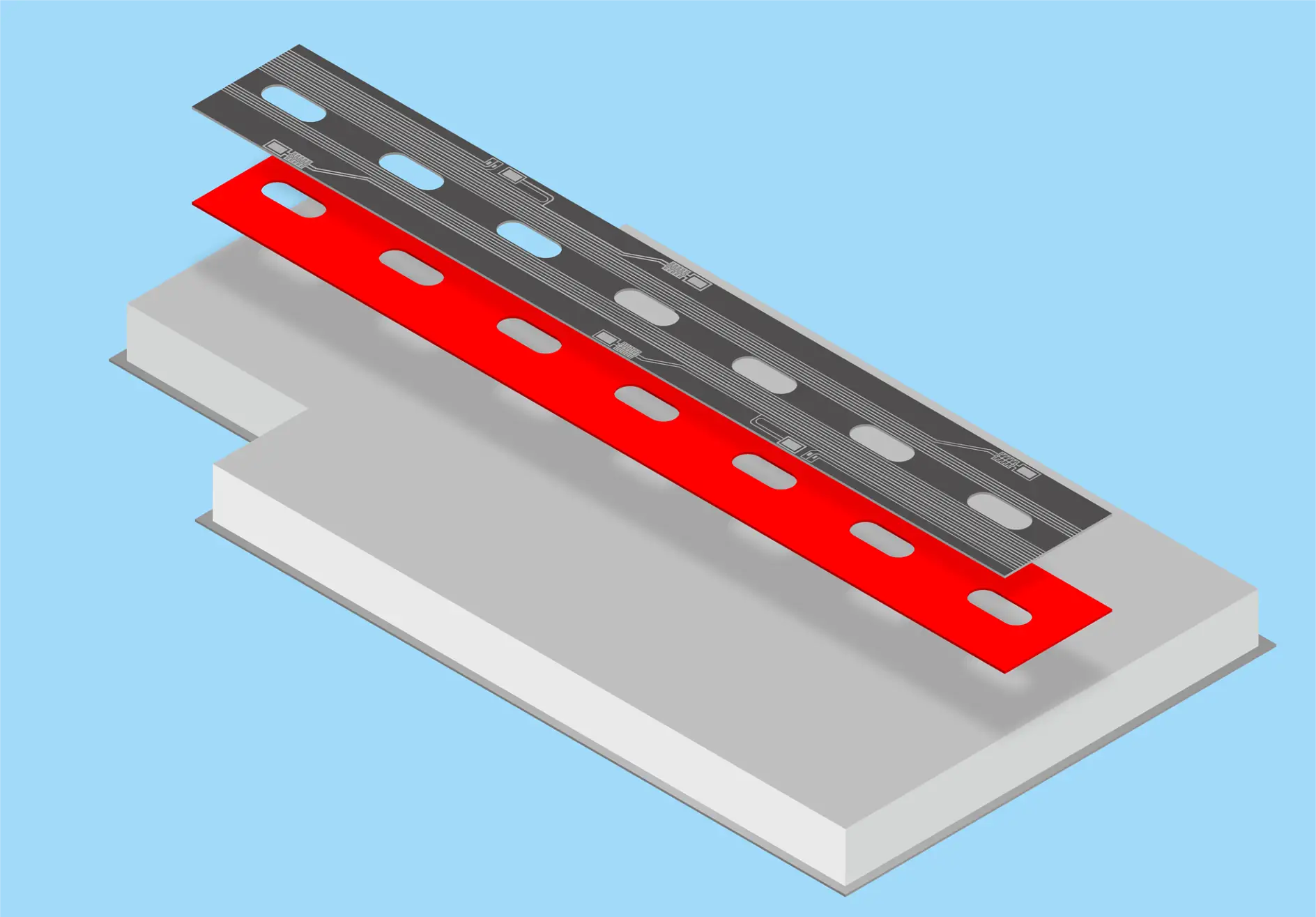 Flexible Leiterplattenverklebung (FPC)