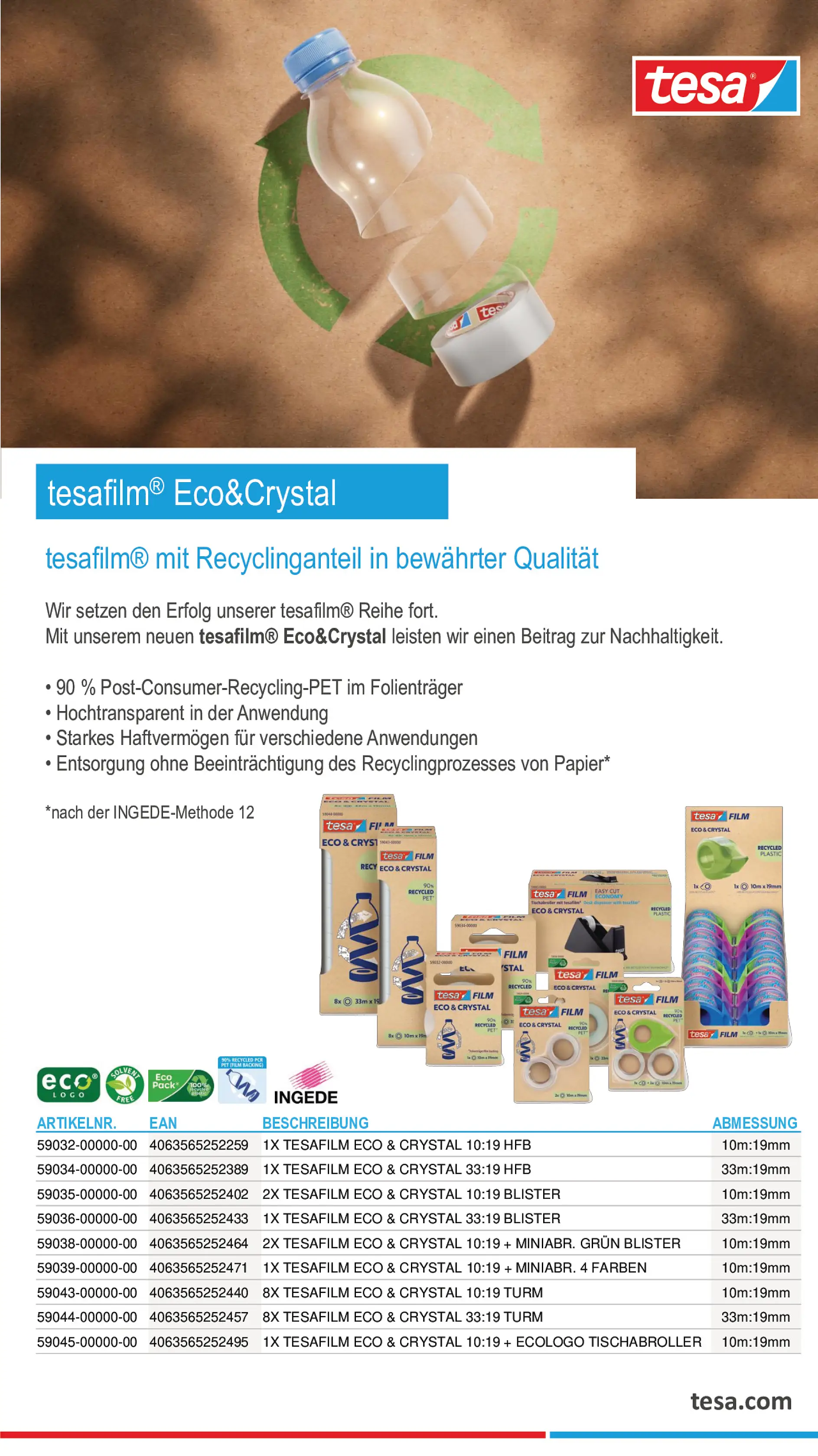 eco&crystal_One Pager_GER