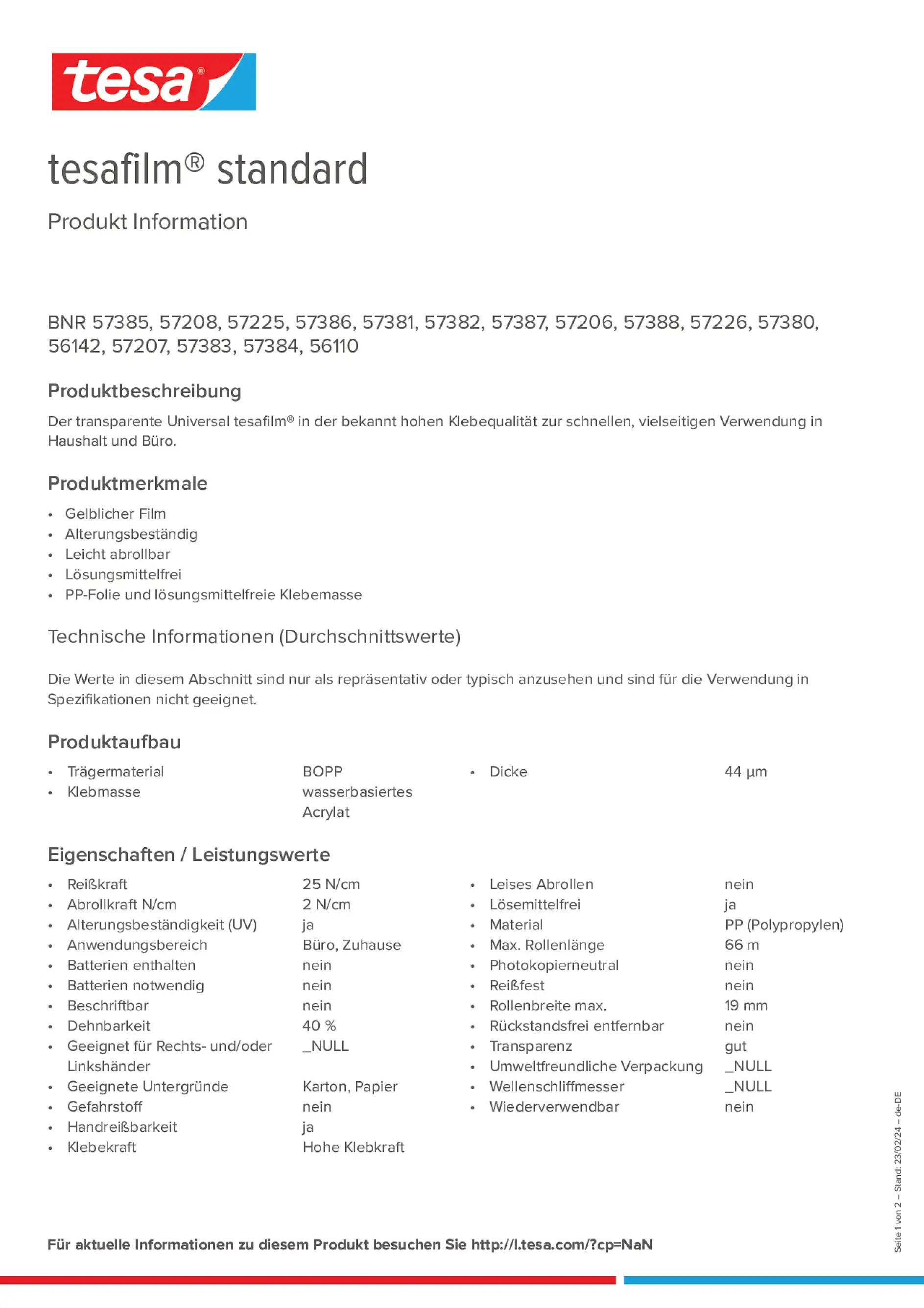 Product information_tesafilm® 57226_de-DE
