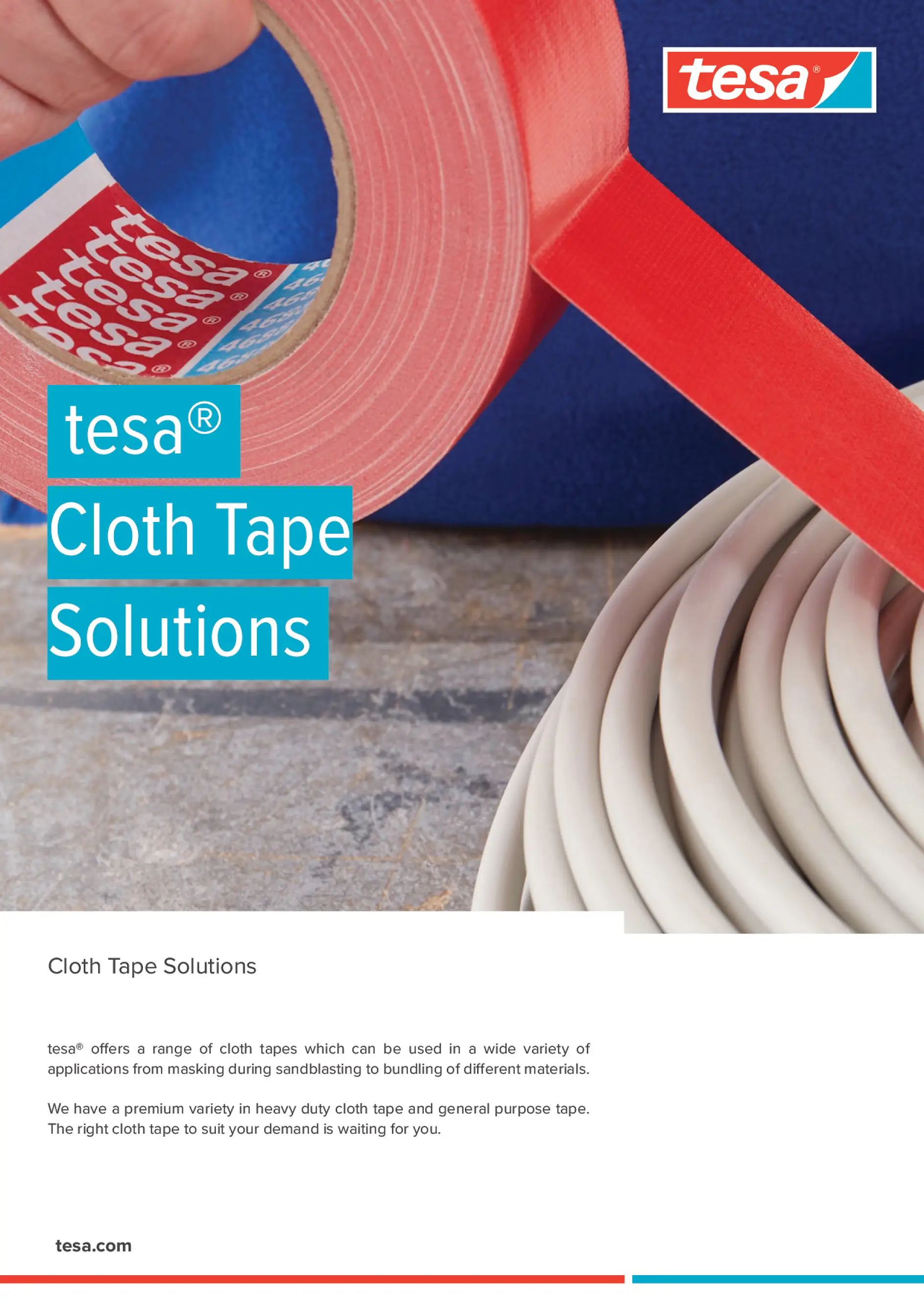 Cloth Tapes Brochure AU