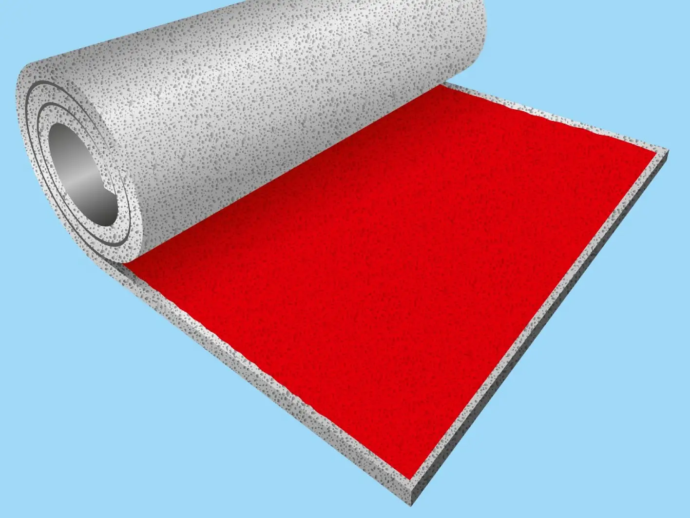 Using transfer and scrim backed tapes for foam lamination.