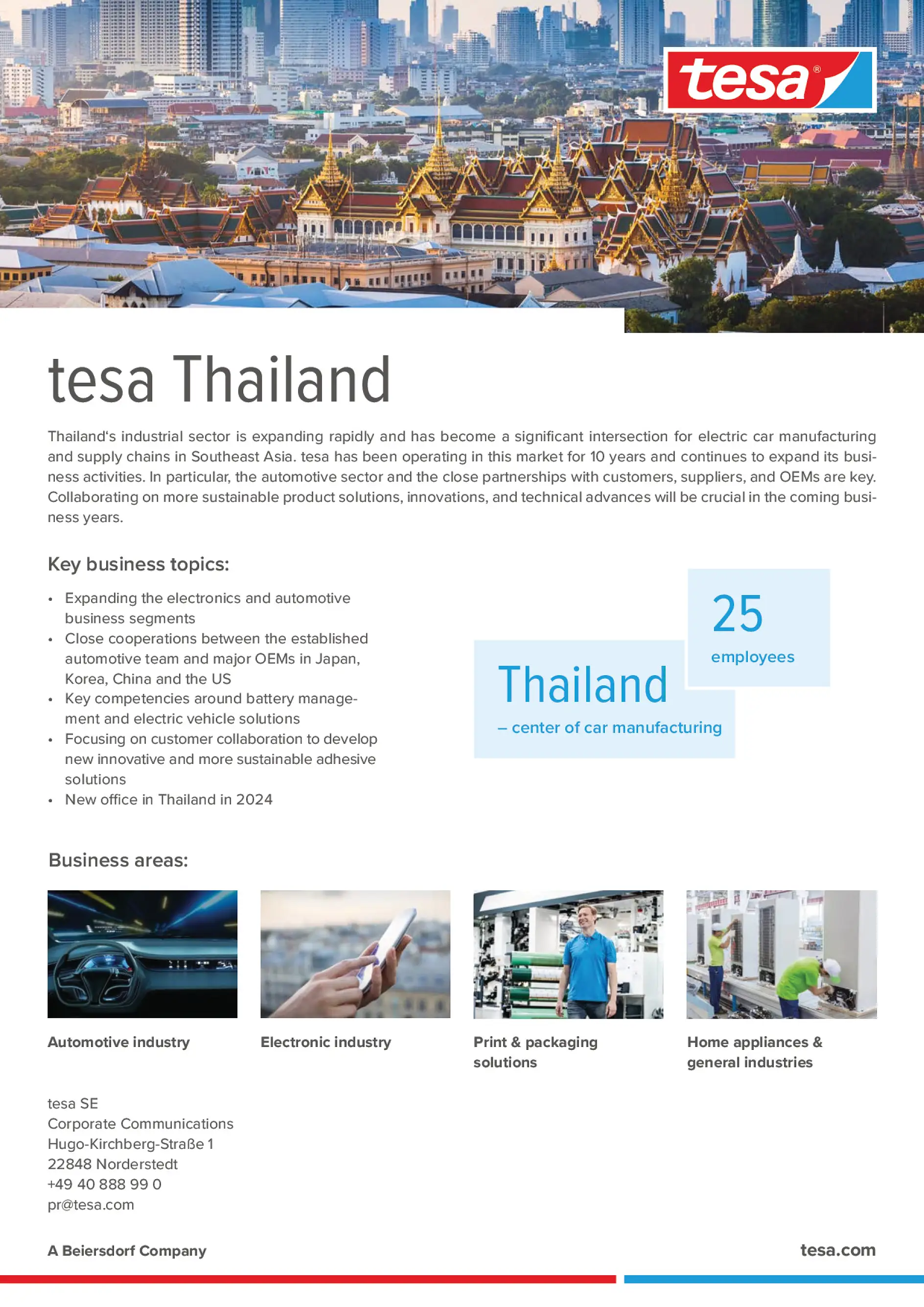 Fact Sheet Thailand