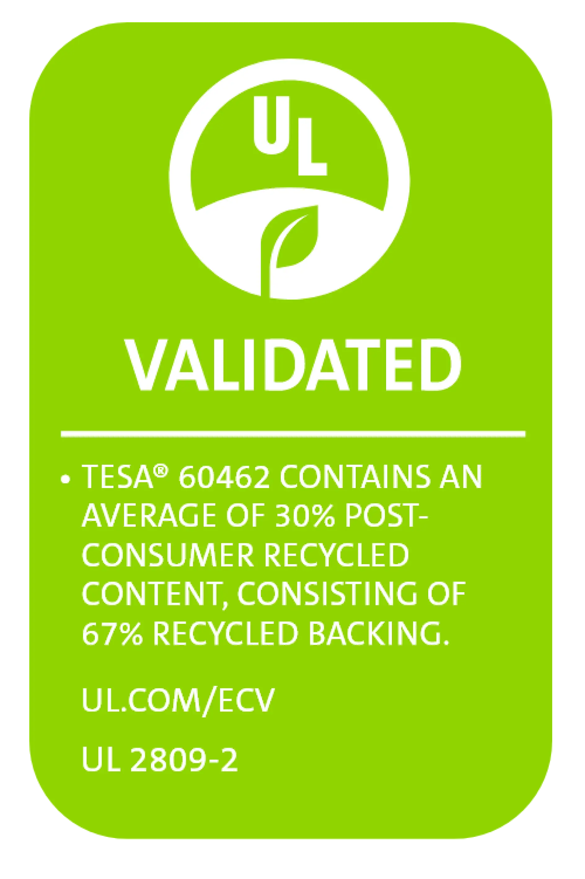 tesa-60462-green-validation-UL-Solutions