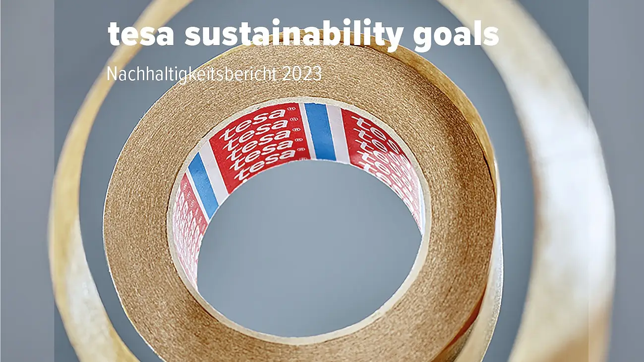 tesa discloses its strategic focus on sustainability: The 2023 Sustainability Report provides insights into the progress that has been made.