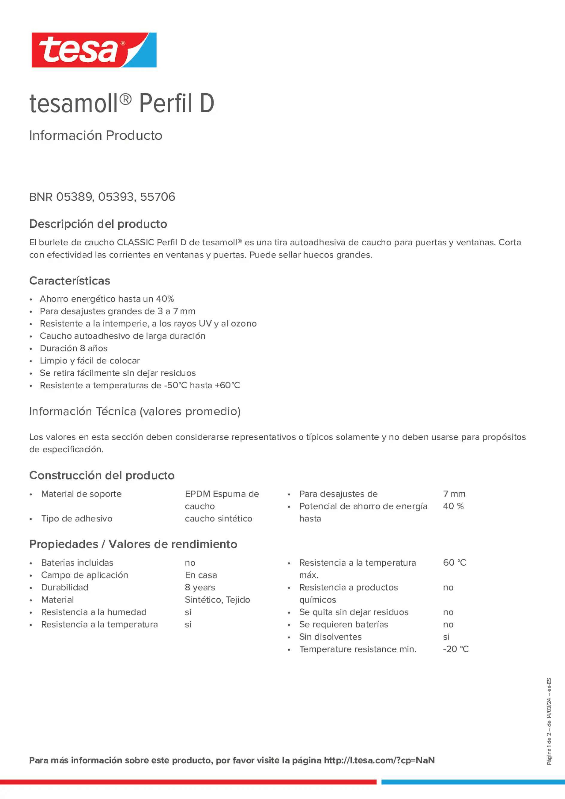 Product information_tesamoll® 5393_es-ES