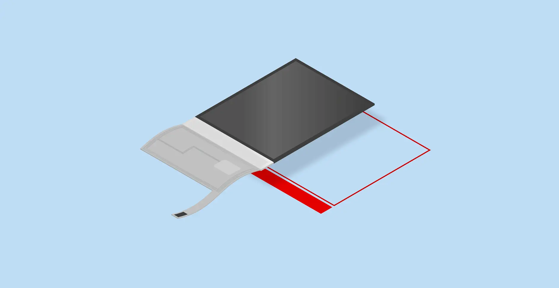 Memasang modul panel LCD