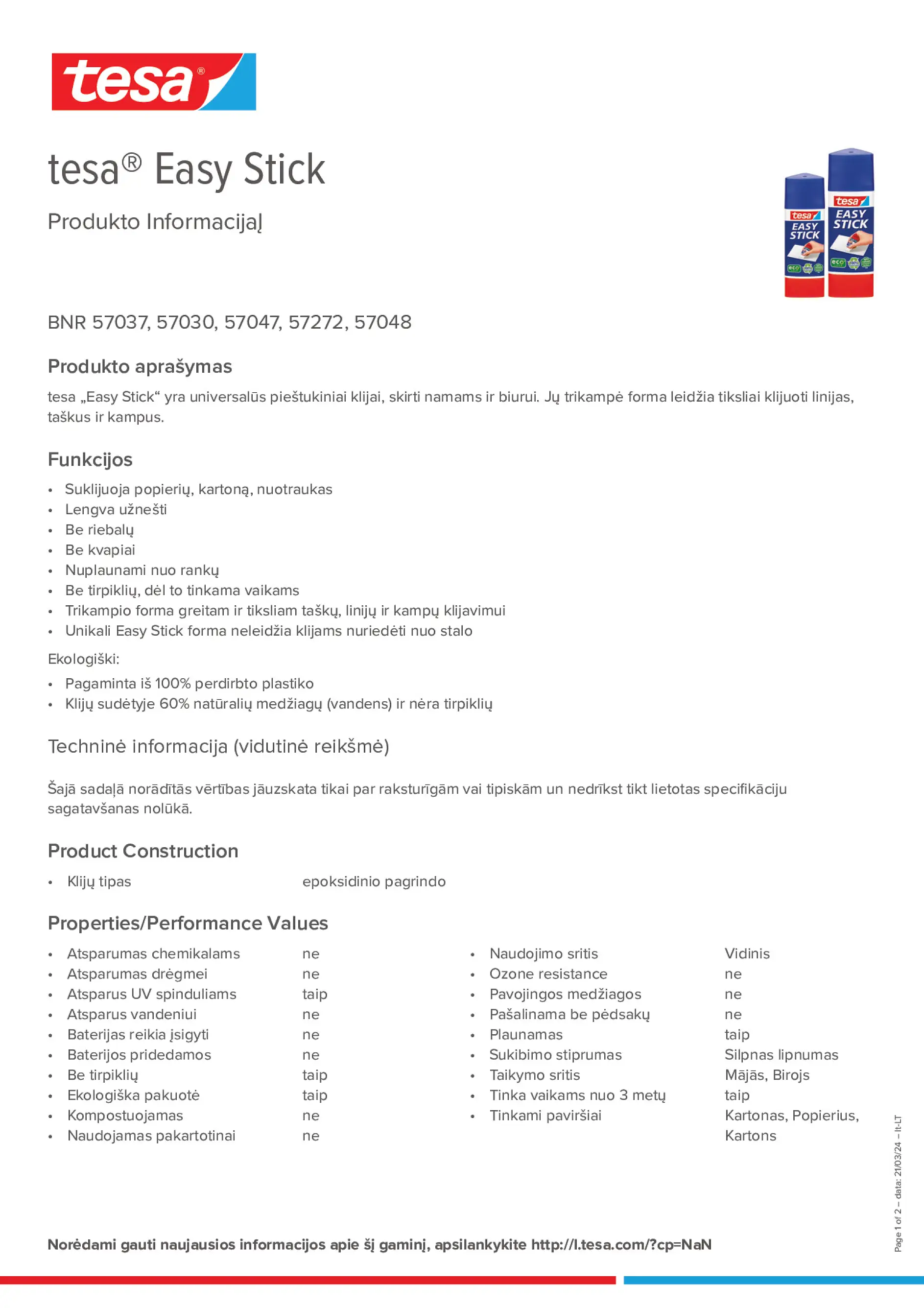 Product information_tesa® 57272_lt-LT