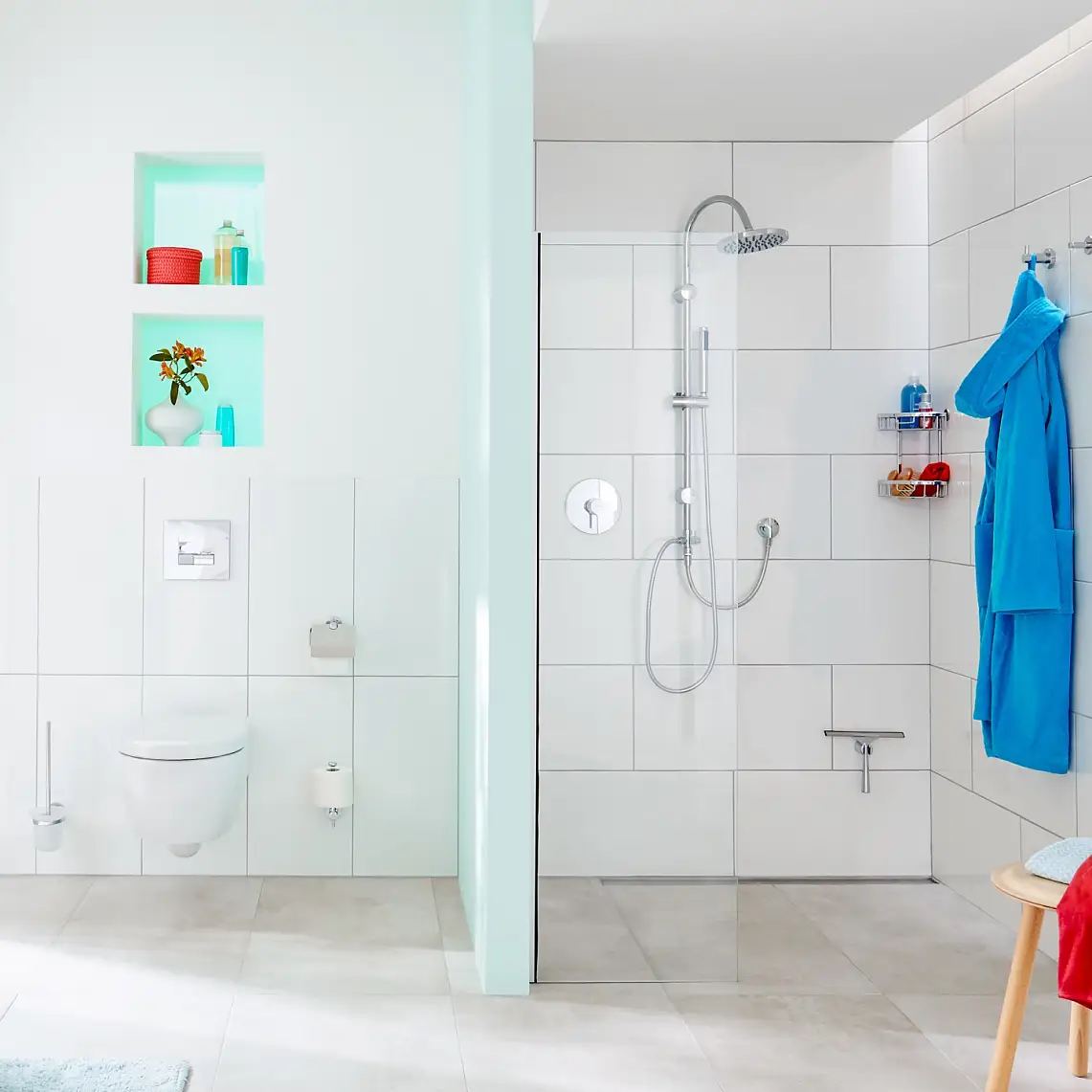 tesa® SPAA dizaina līnijas piederumi vannas istabai