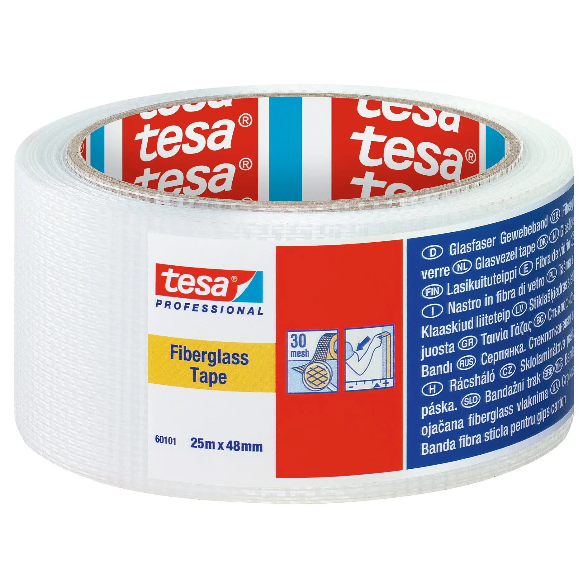 [en-en] tesa Professional Masking fibreglass tape, 25m x 48mm