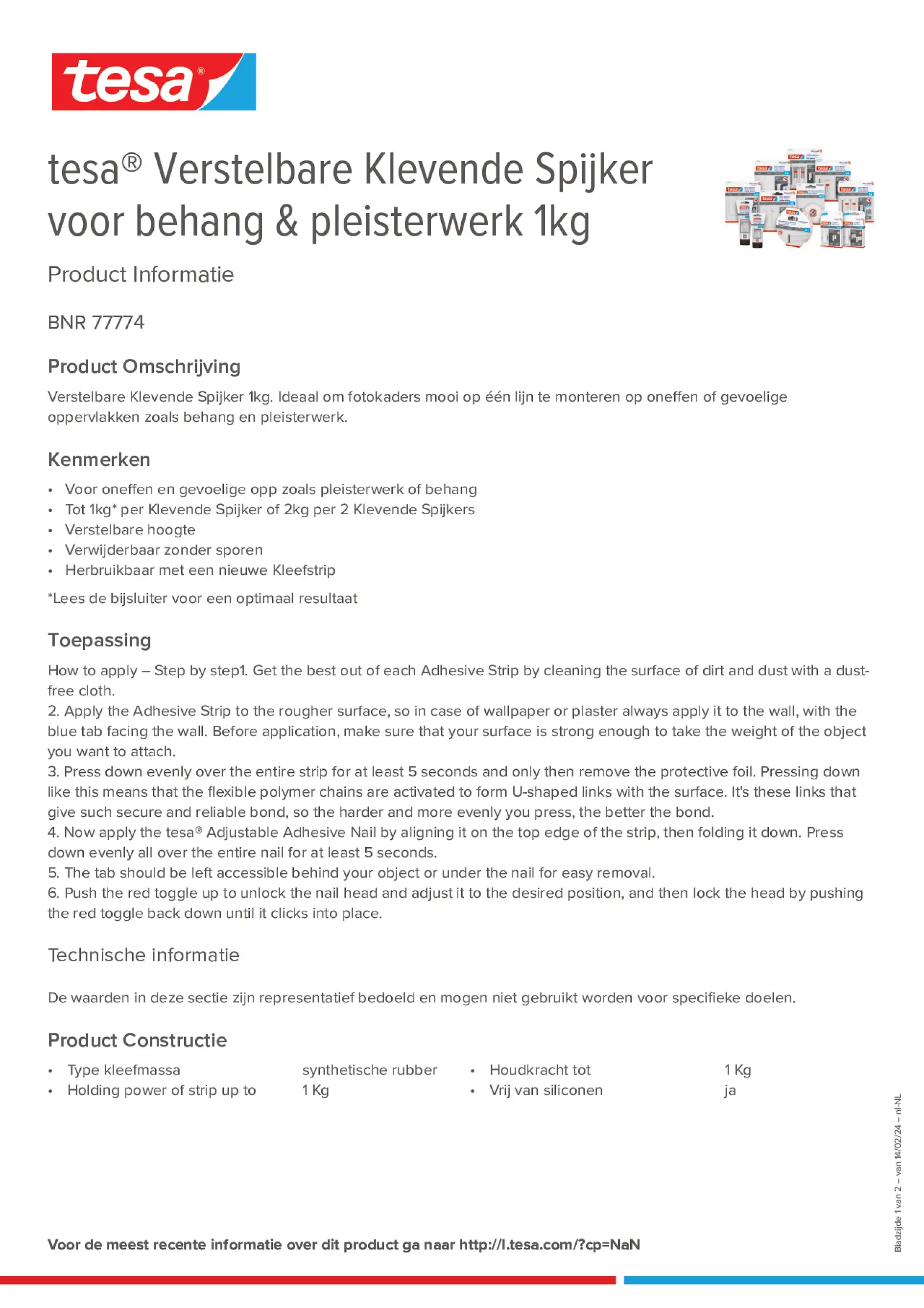 Product information_tesa® 77774_nl-NL
