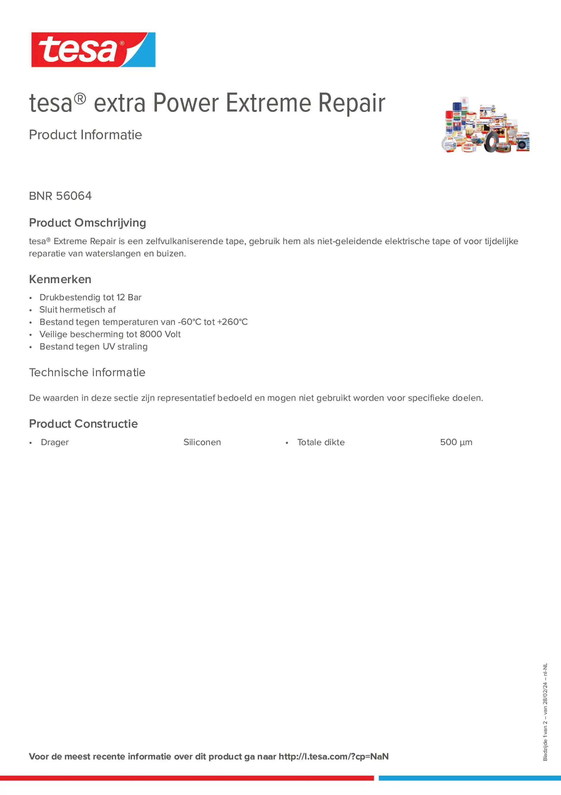 Product information_tesa® extra Power 56064_nl-NL