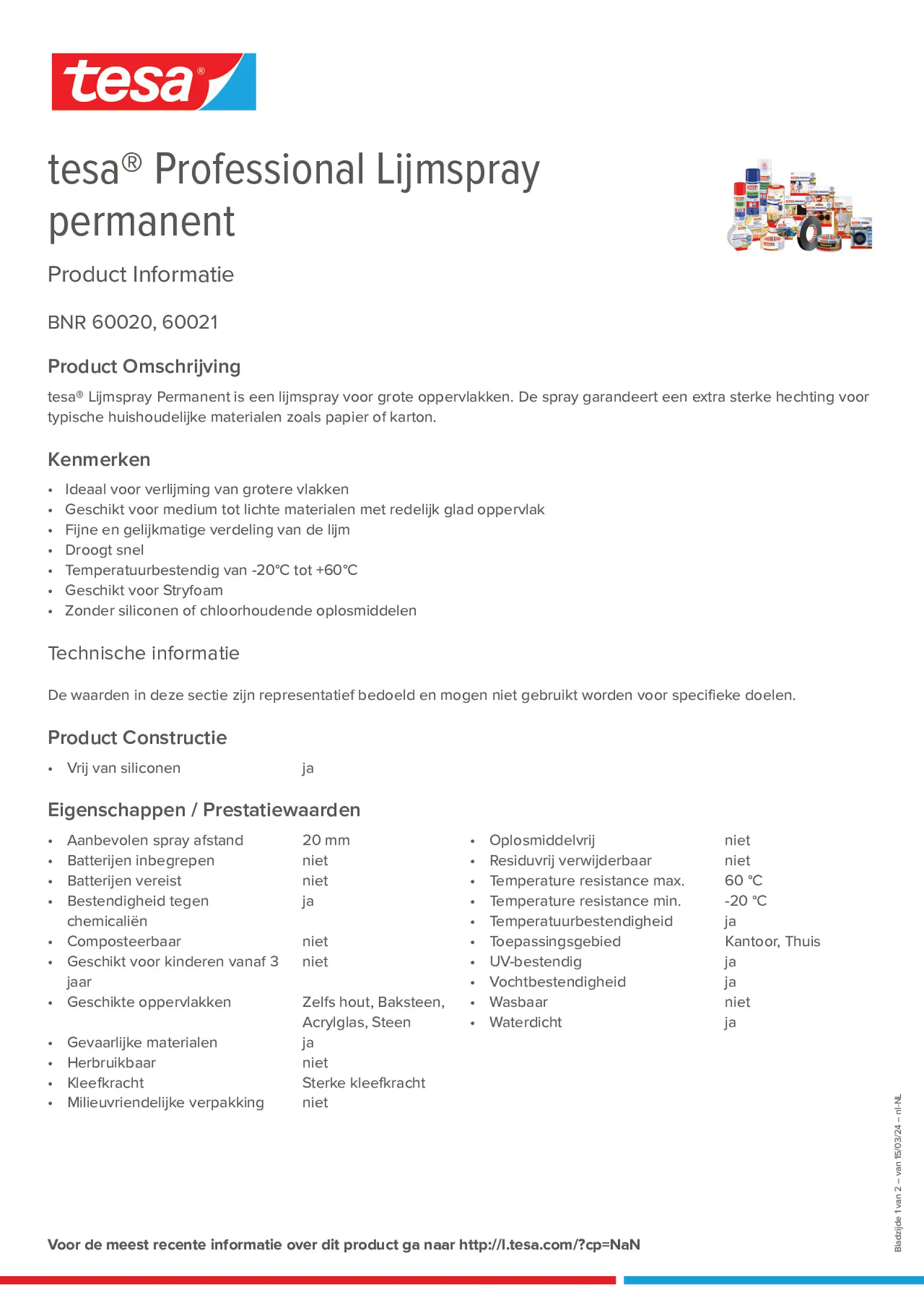 Product information_tesa® Professional 60021_nl-NL