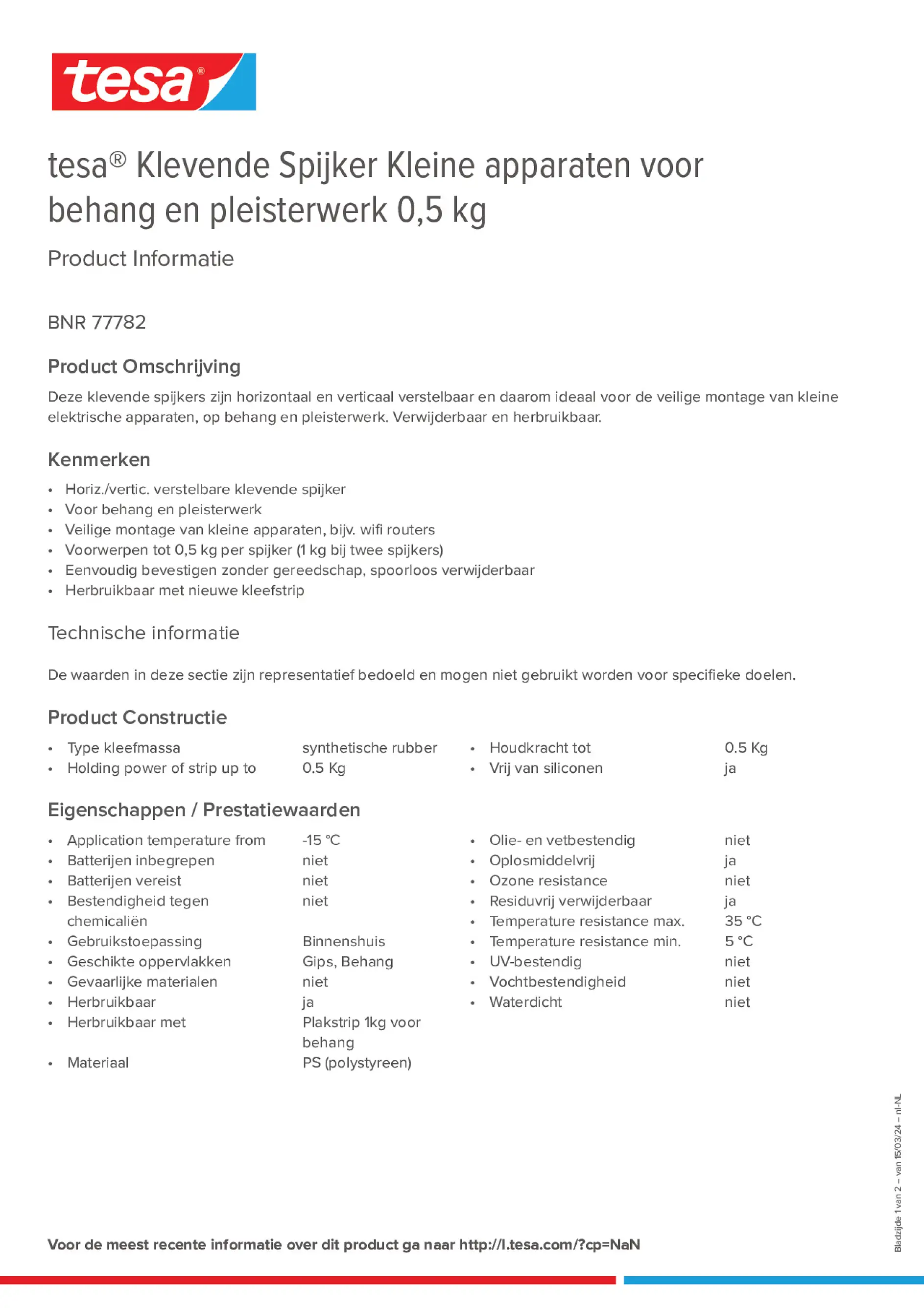 Product information_tesa® 77782_nl-NL