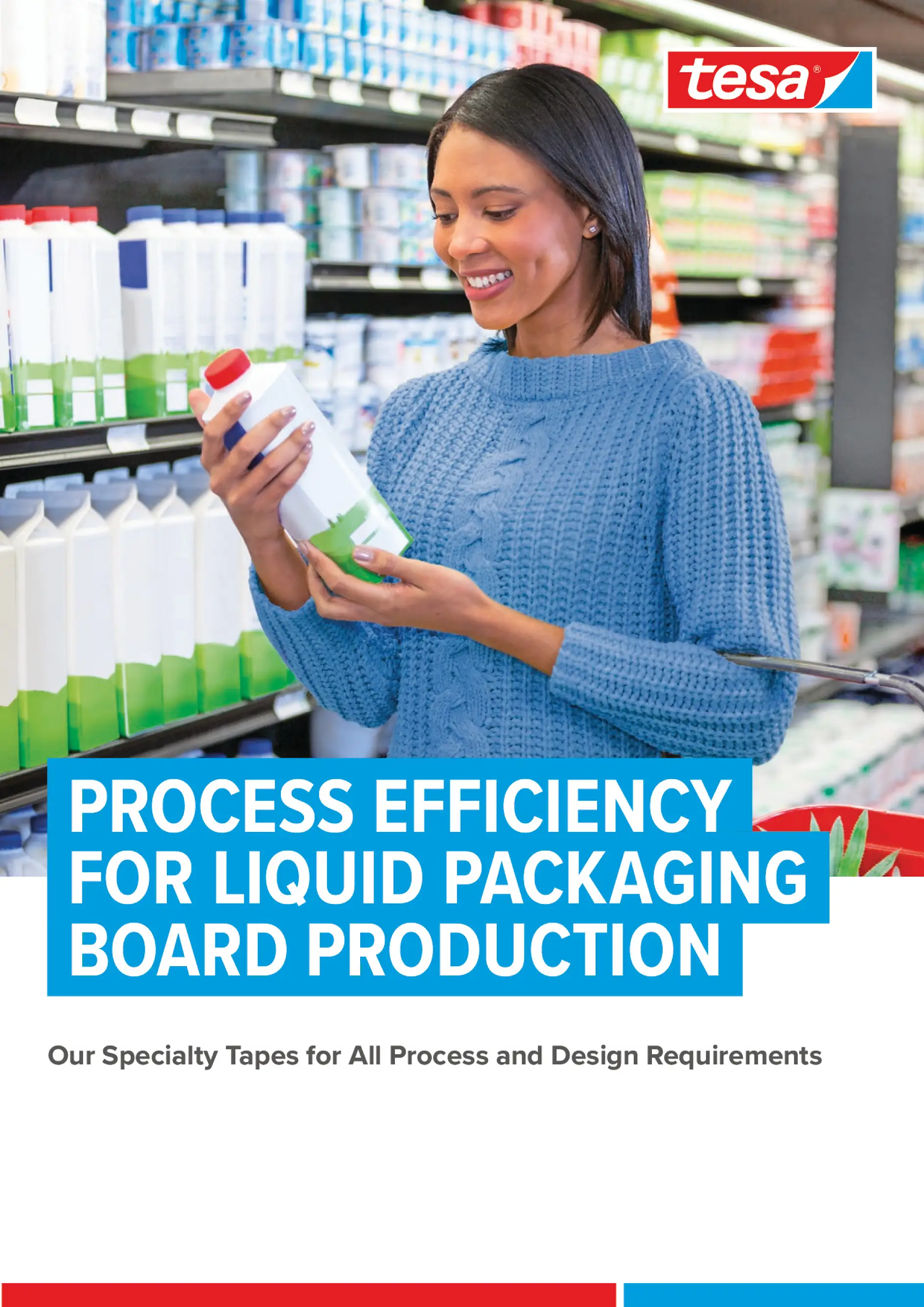 Brochure for liquid packaging board producers.