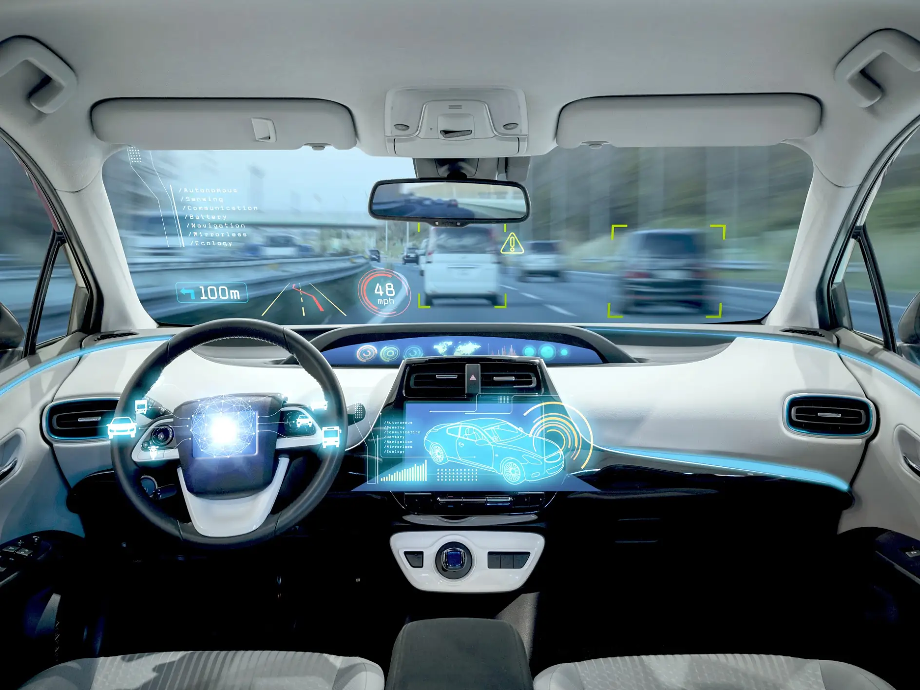Eletrônica automotiva para o carro do futuro