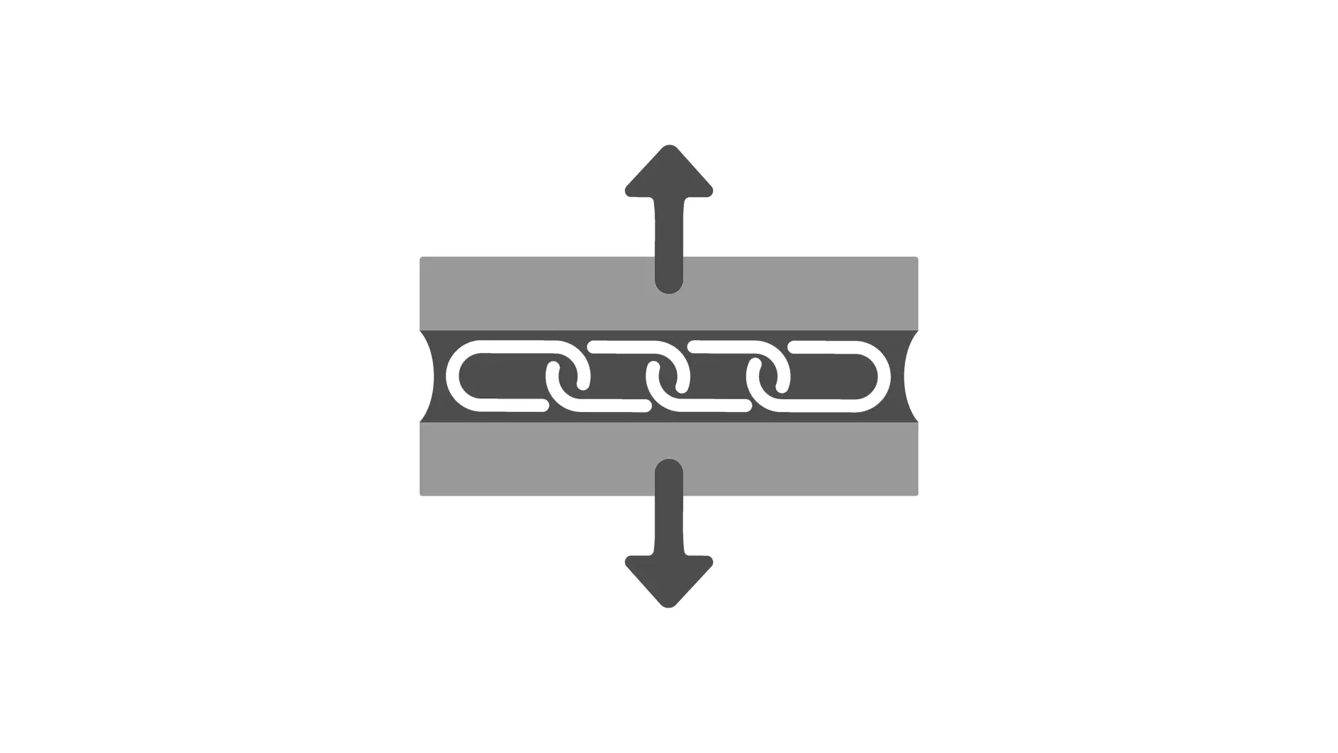 ícone de ligação tesa-estrutural