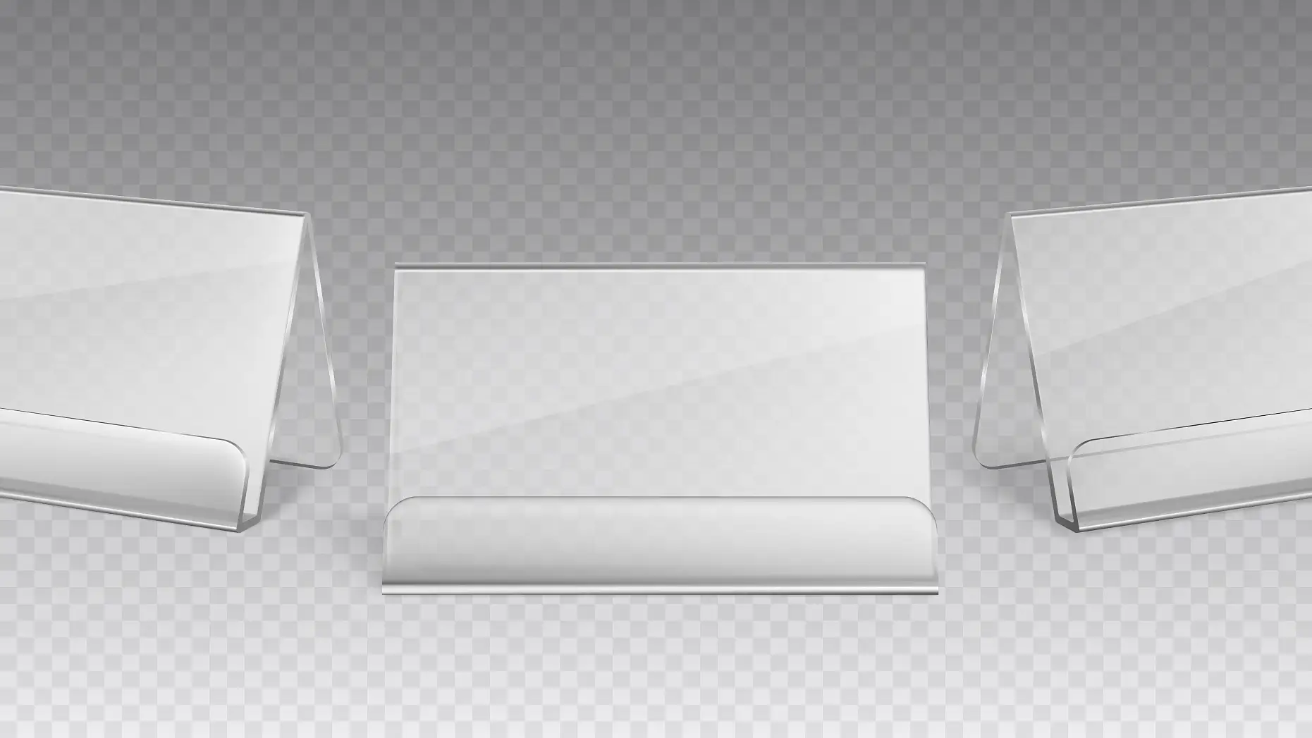2201.i518.002.F.m005.c7.realistic glass card holder transparent set