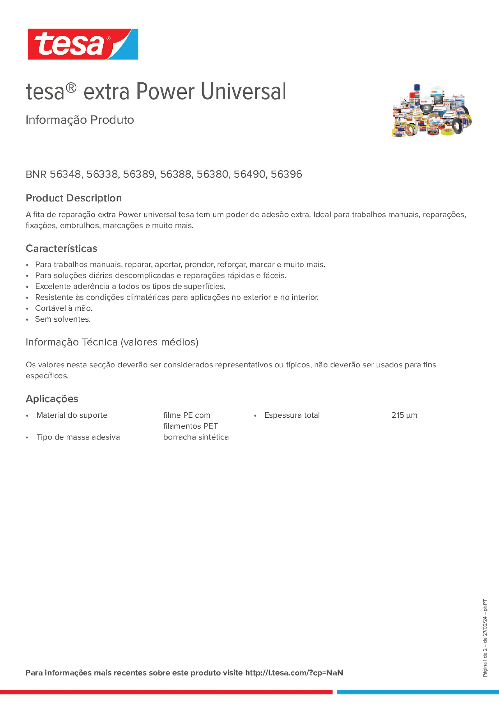 Product information_tesa® extra Power 56348_pt-PT