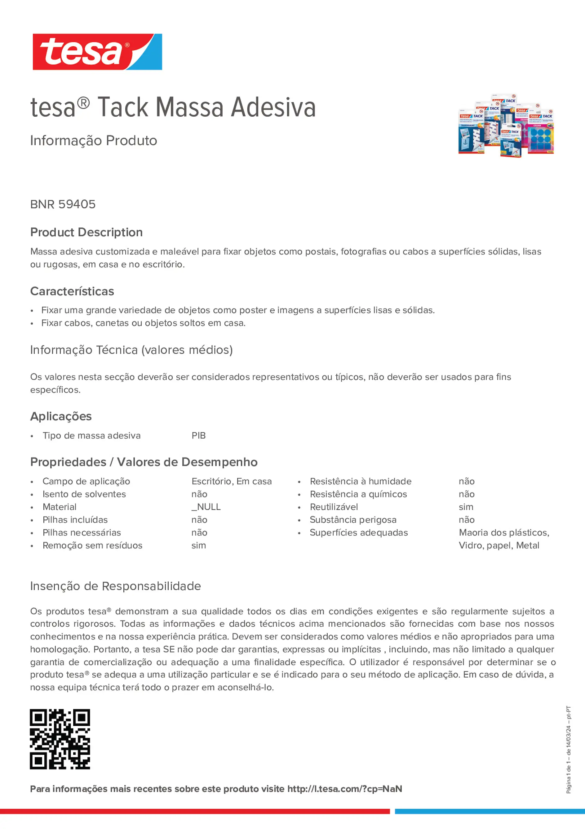 Product information_tesa® Tack 59405_pt-PT