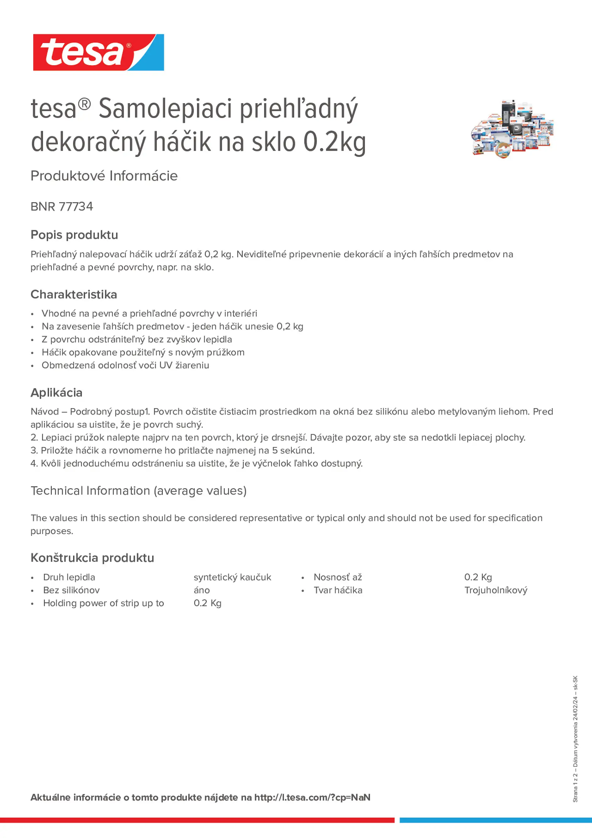Product information_tesa® 77734_sk-SK