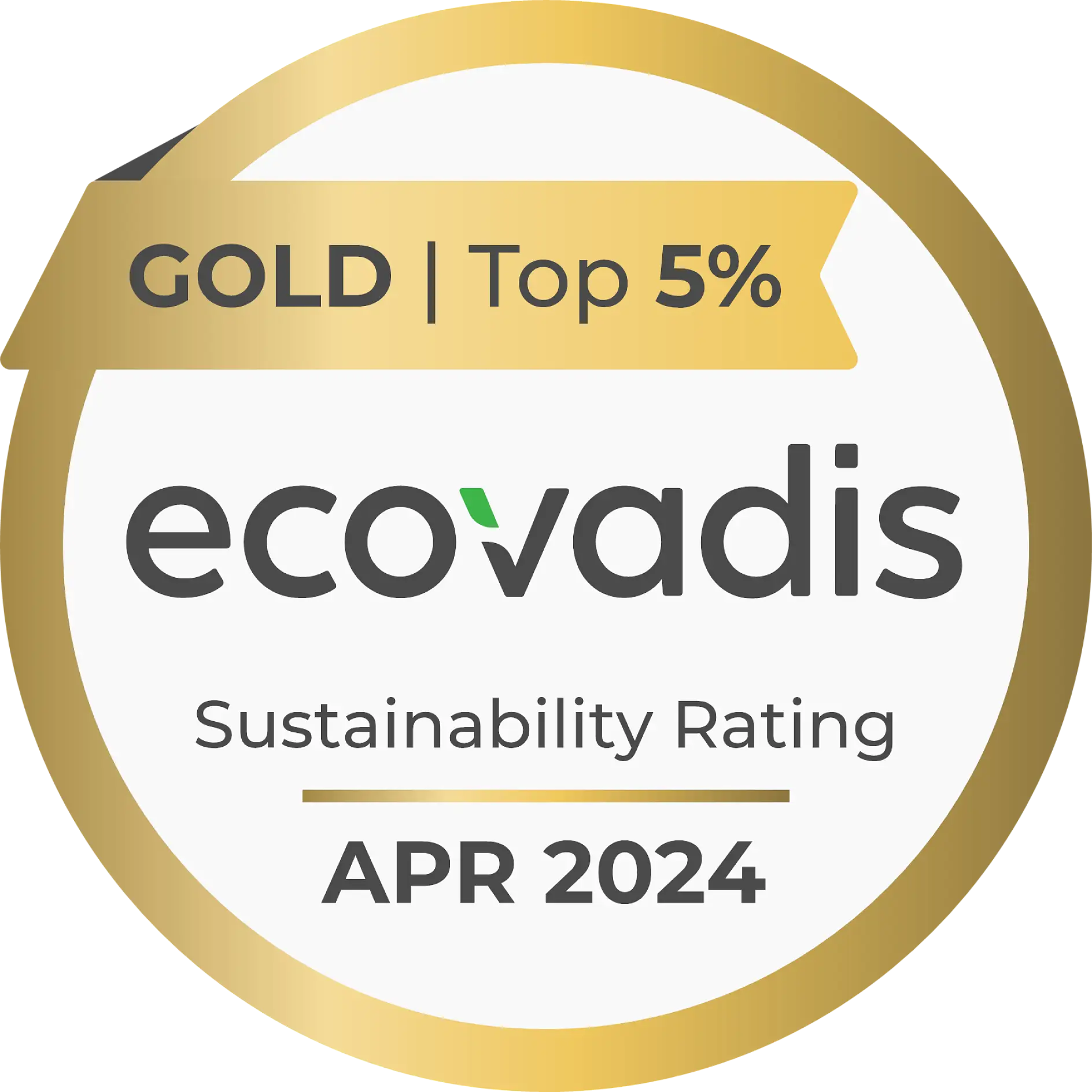 เหรียญรางวัล EcoVadis