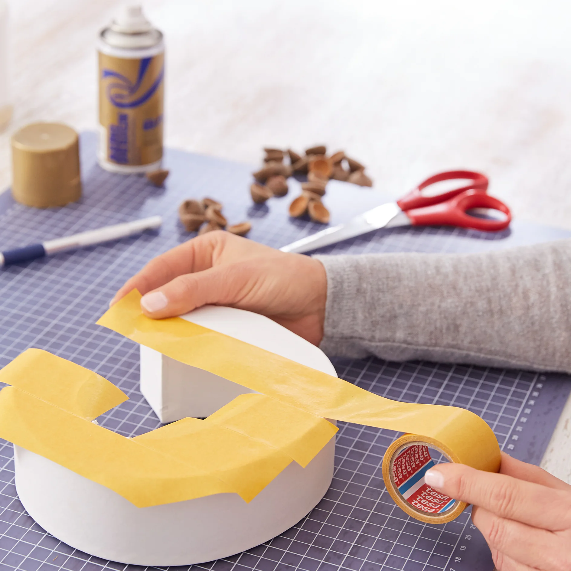 DIY Decorative Letter Step 1