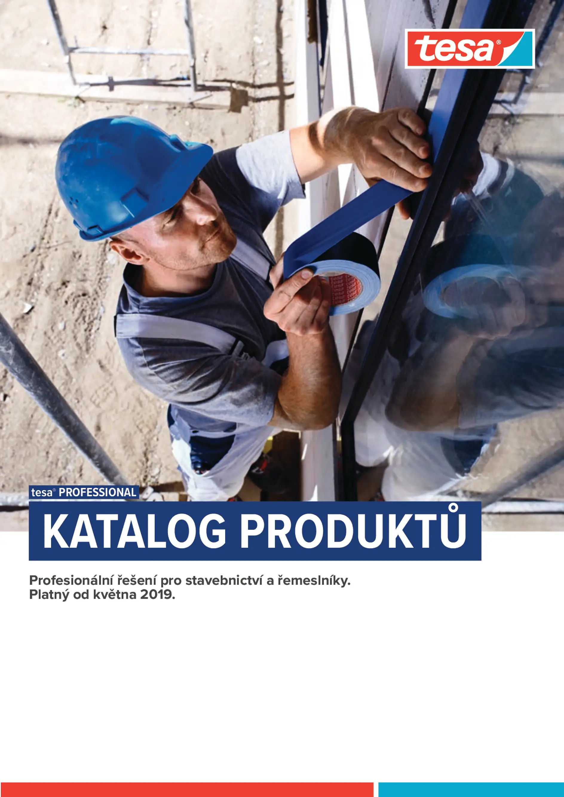 Katalog pásek a doplňků pro stavebnictví a řemeslníky. Platný od 5/2019.