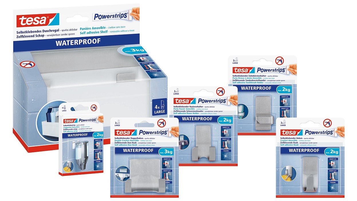 [en-en] tesa Powerstrips waterproof assortment zoom