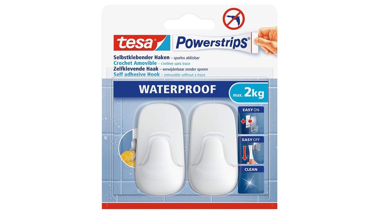 [en-en] Powerstrips Waterproof Hooks L White