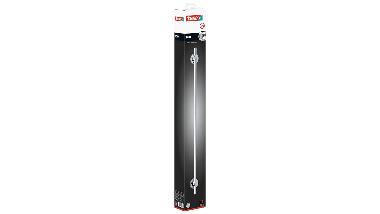 [en-en] tesa Loxx Bath Towel Rod Single