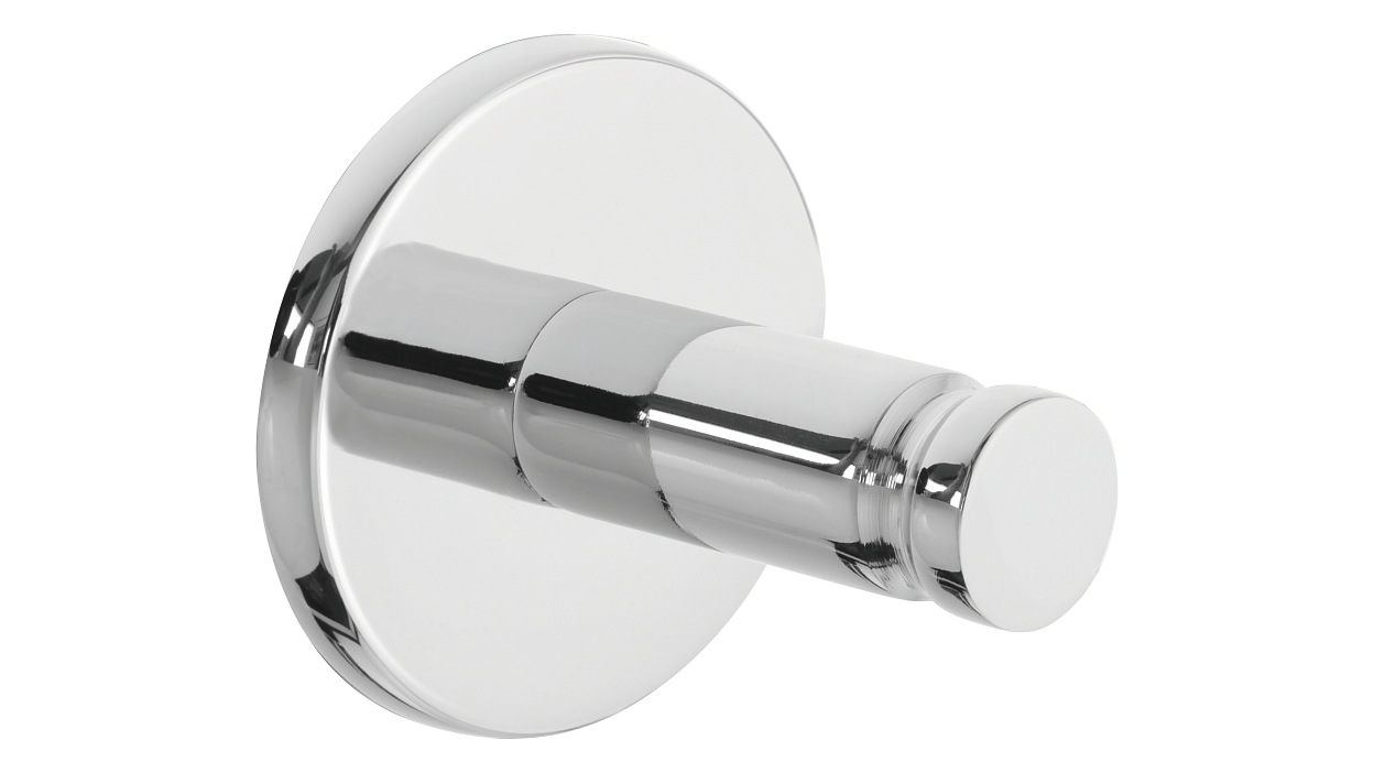 [en-en] tesa Powerbutton hook M round chrome