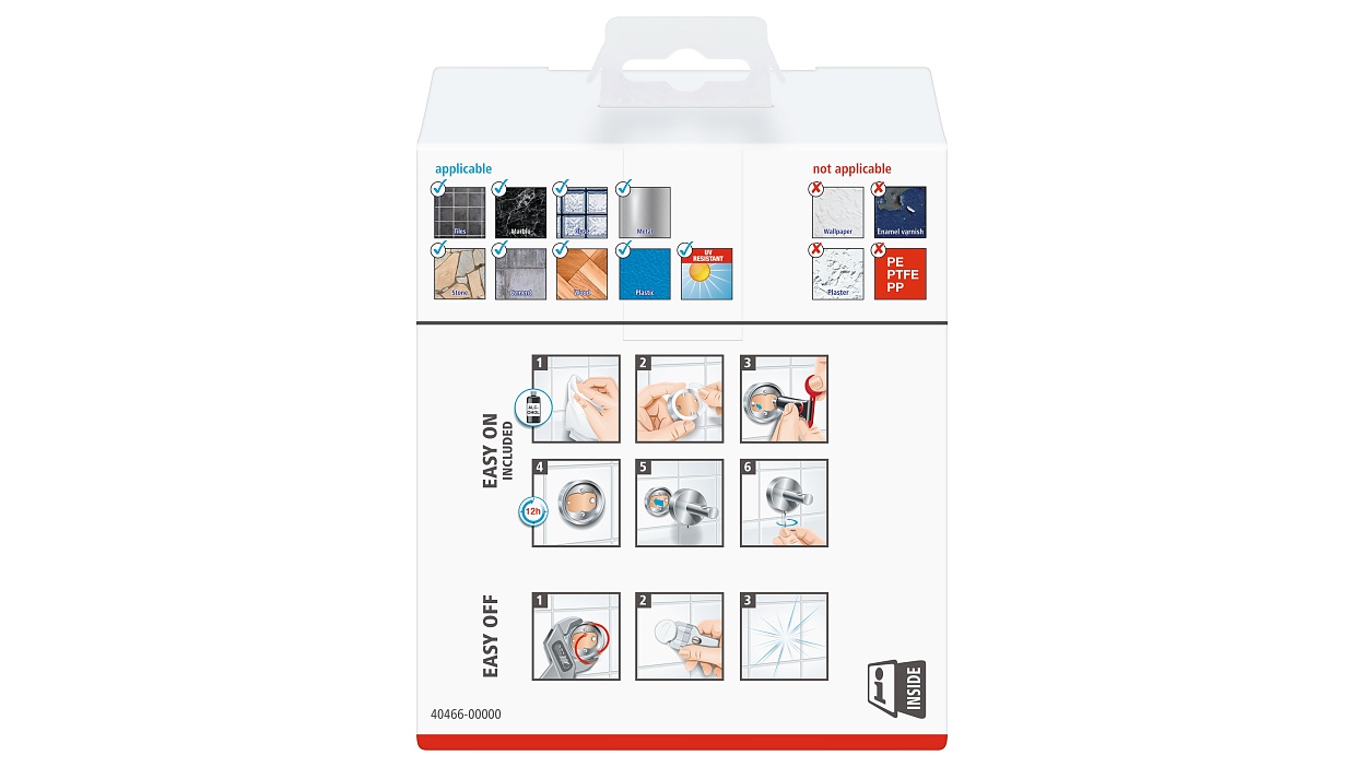 [en-en] tesa Exxcellent Toilet Roll Hol. w/o Lid