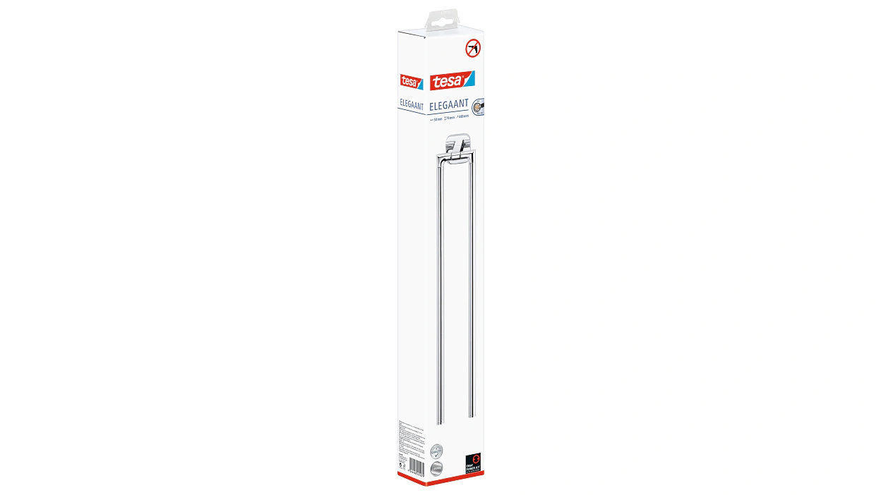 [en-en] tesa Elegaant 2-Armed Towel Holder