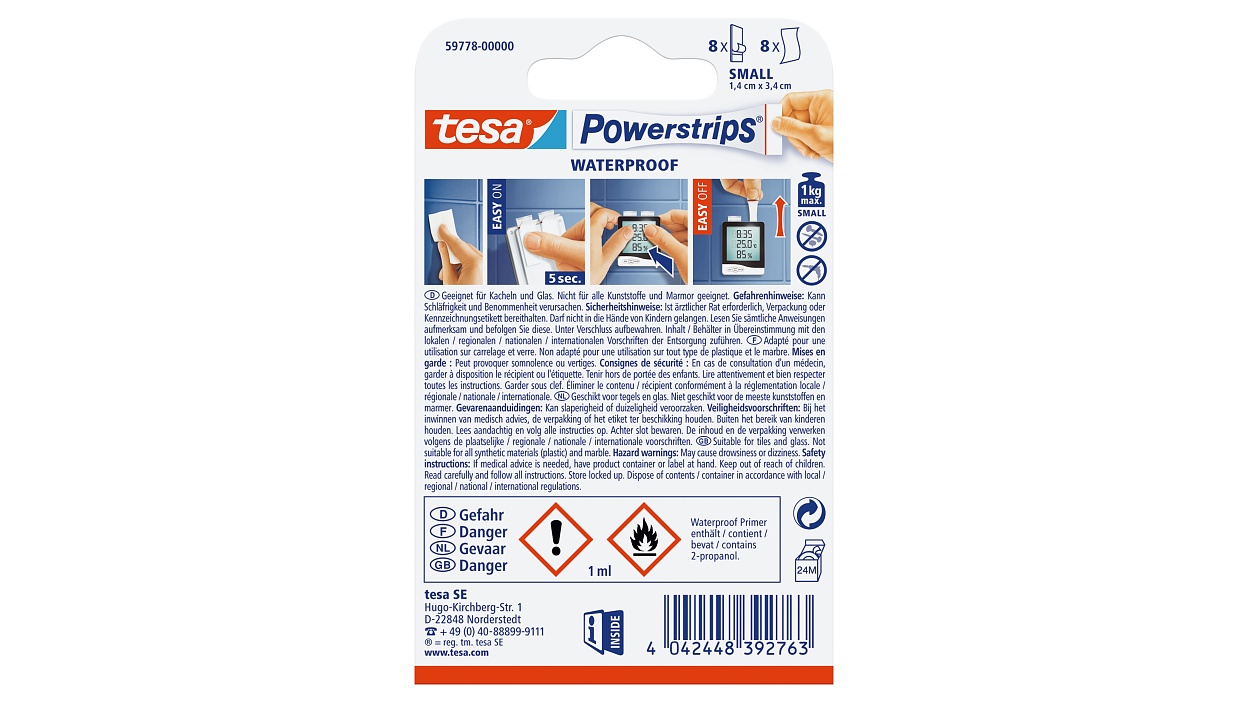 [en-en] Powerstrips Waterproof SMALL Strips