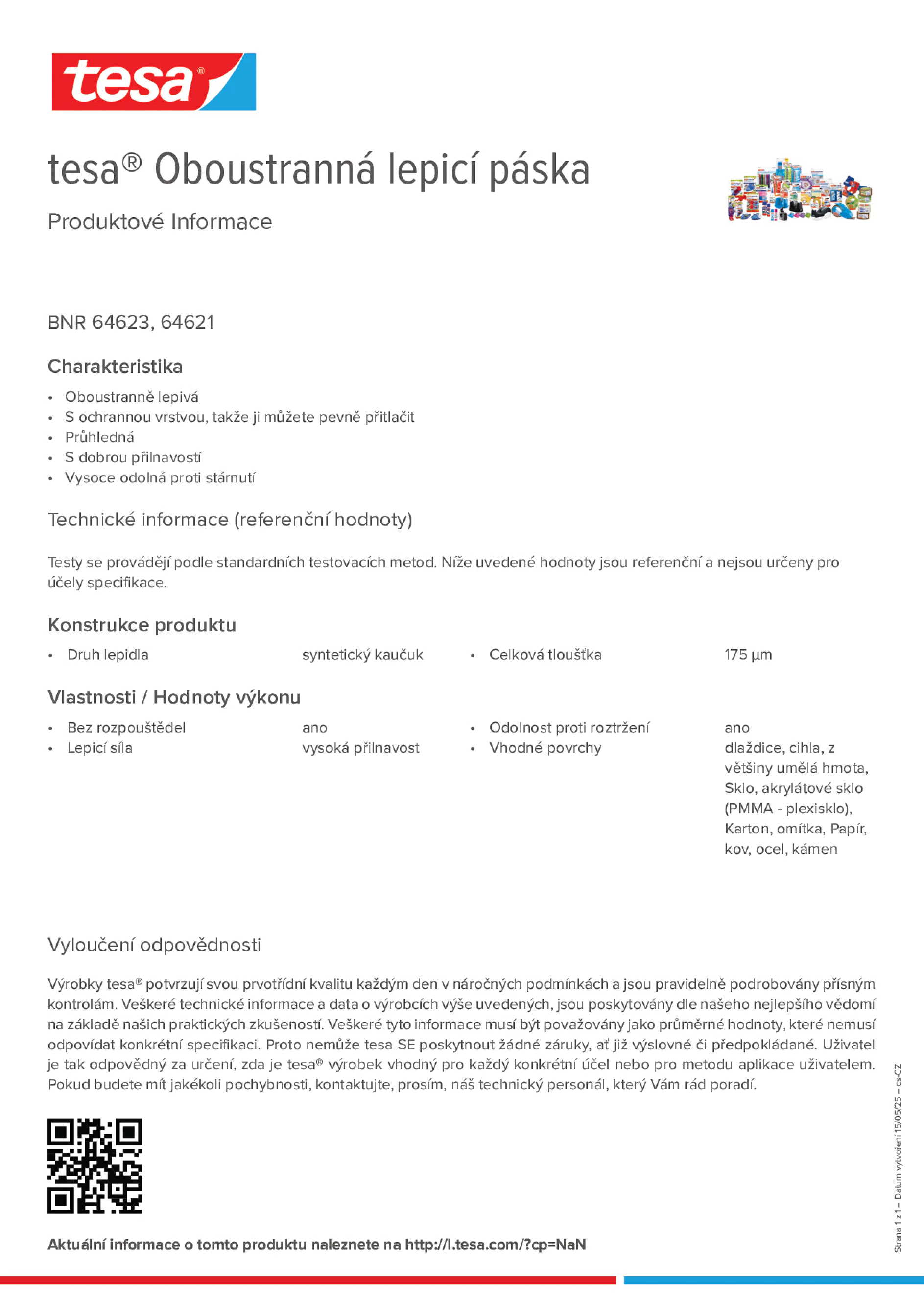Product information_tesa® 64621_cs-CZ