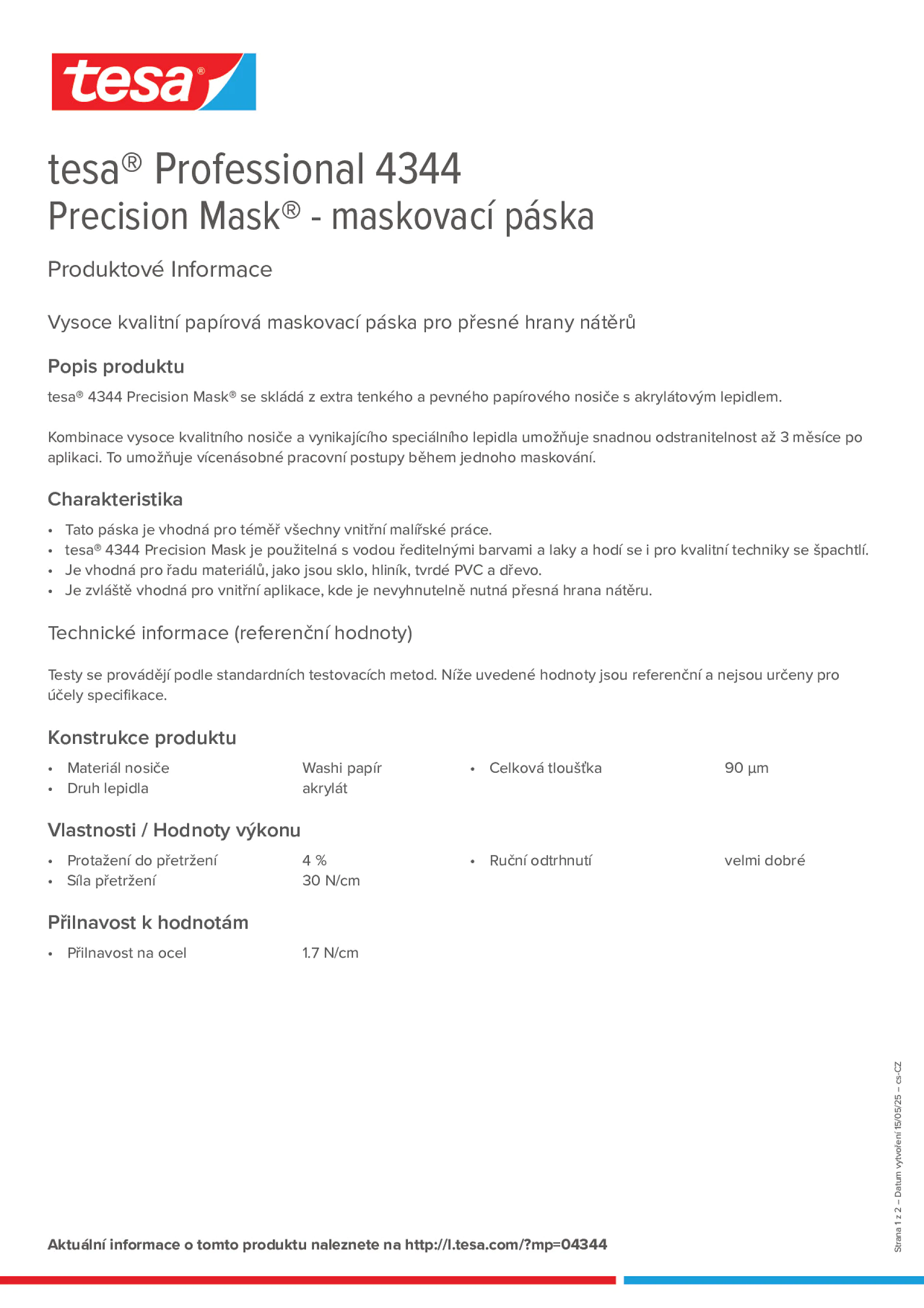 Product information_tesa® Professional 04344_cs-CZ
