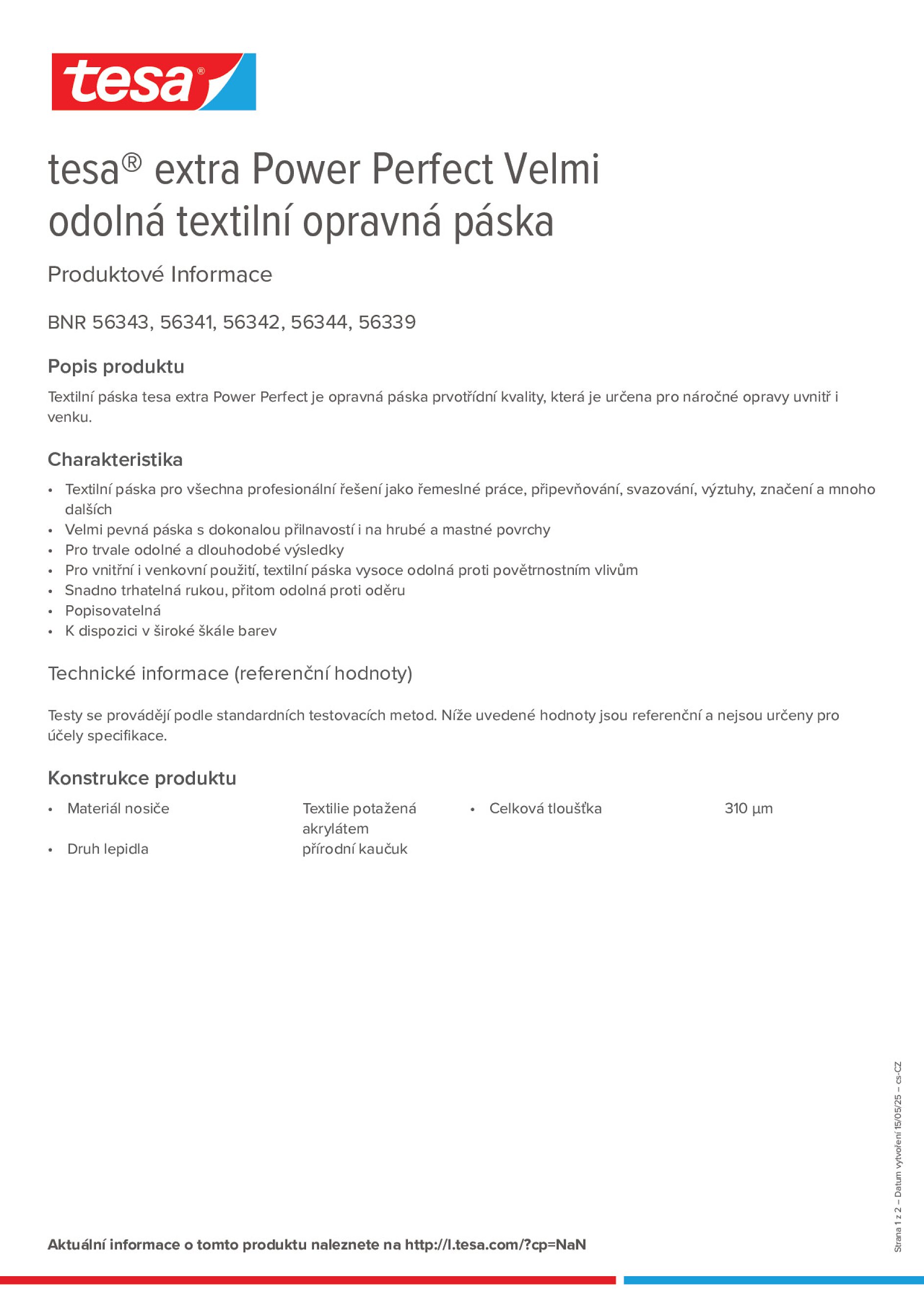 Product information_tesa® extra Power 56339_cs-CZ