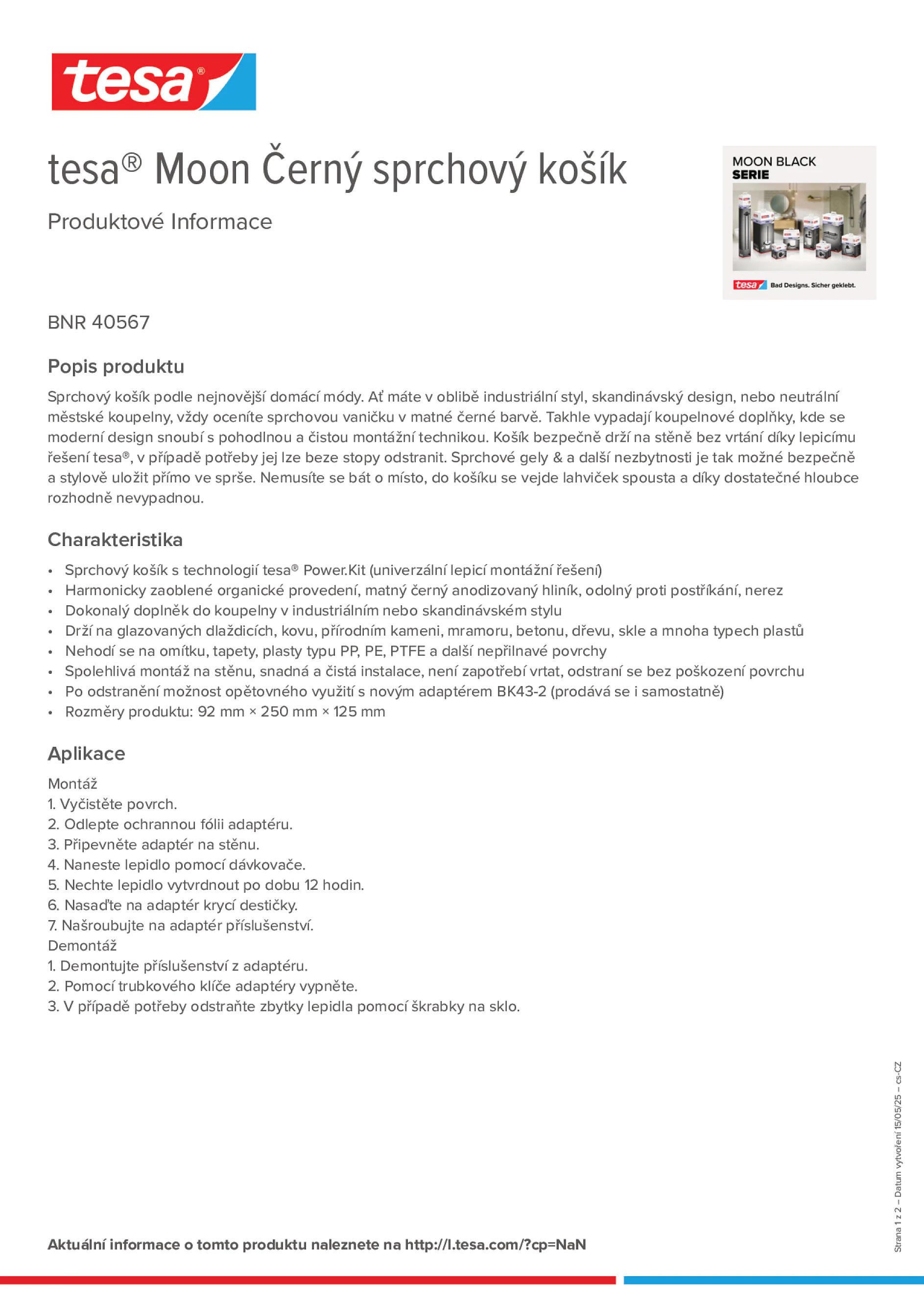 Product information_tesa® 40567_cs-CZ