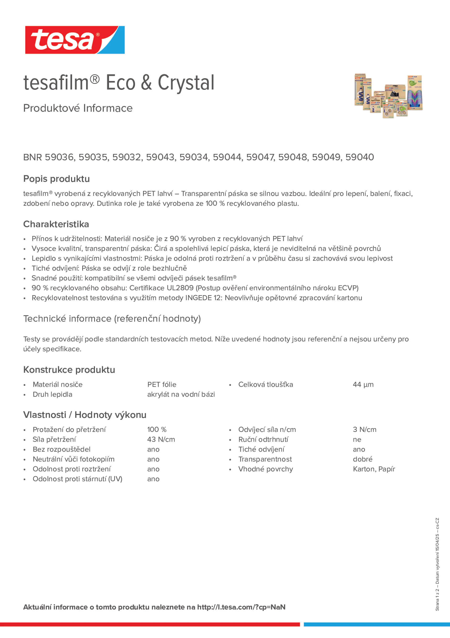 Product information_tesafilm® 59036_cs-CZ