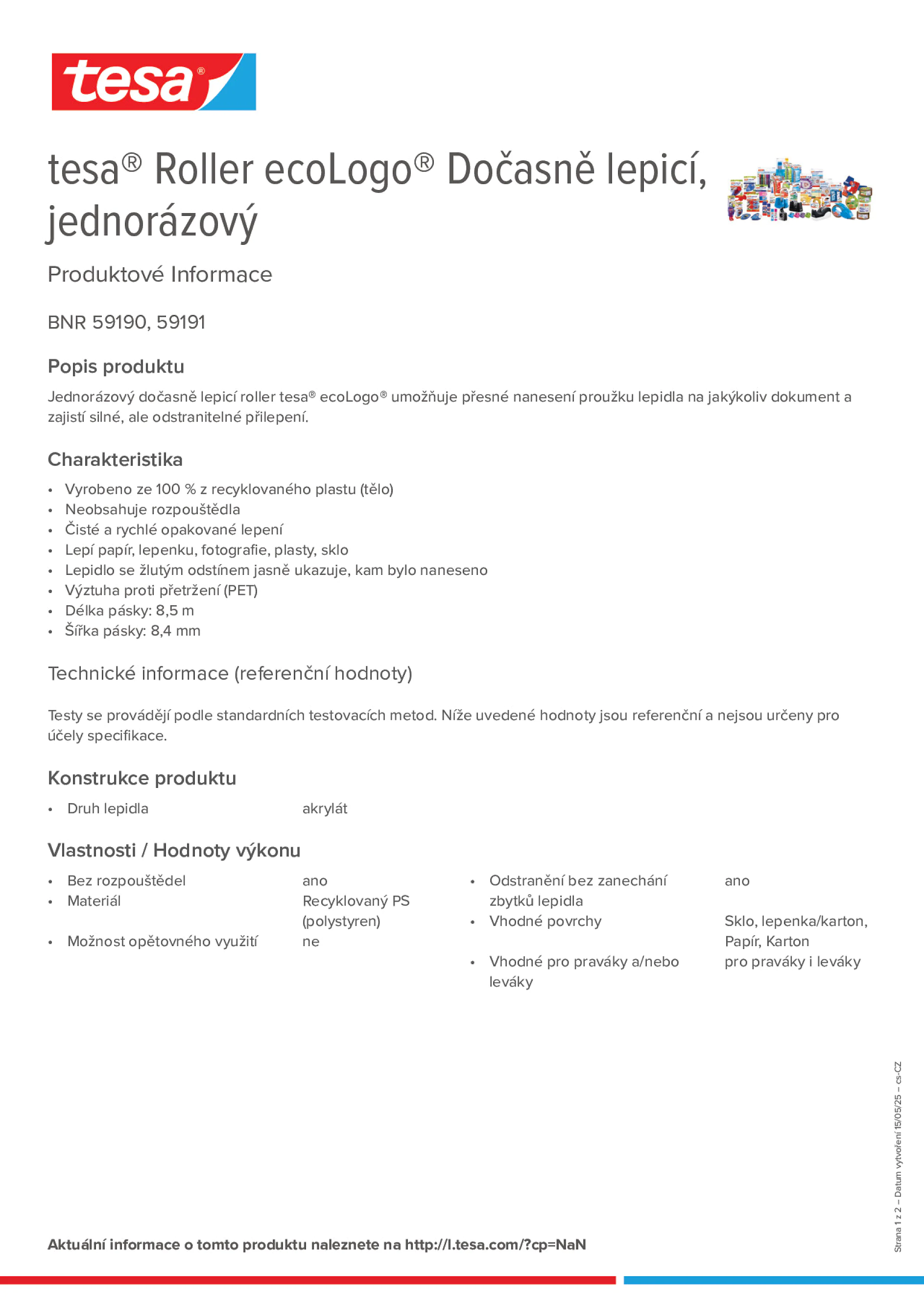 Product information_tesa® 59191_cs-CZ