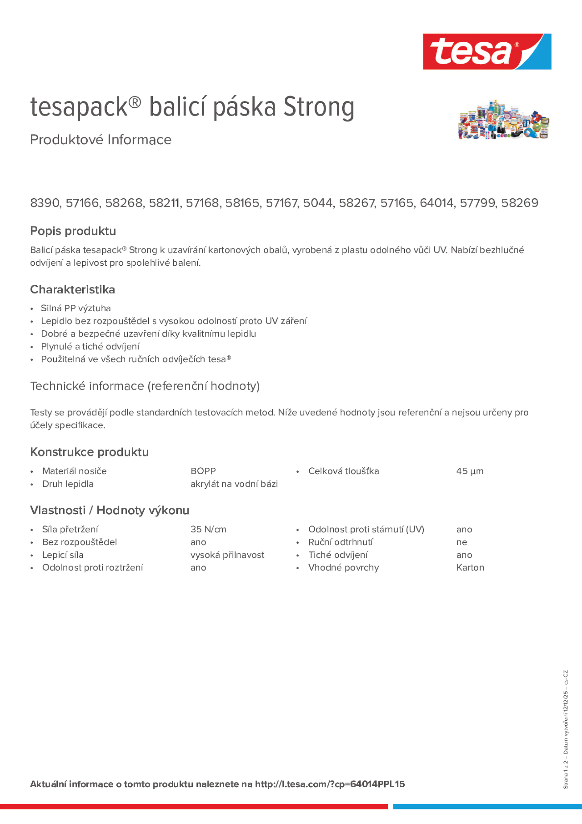 Product information_tesapack® 57424_cs-CZ