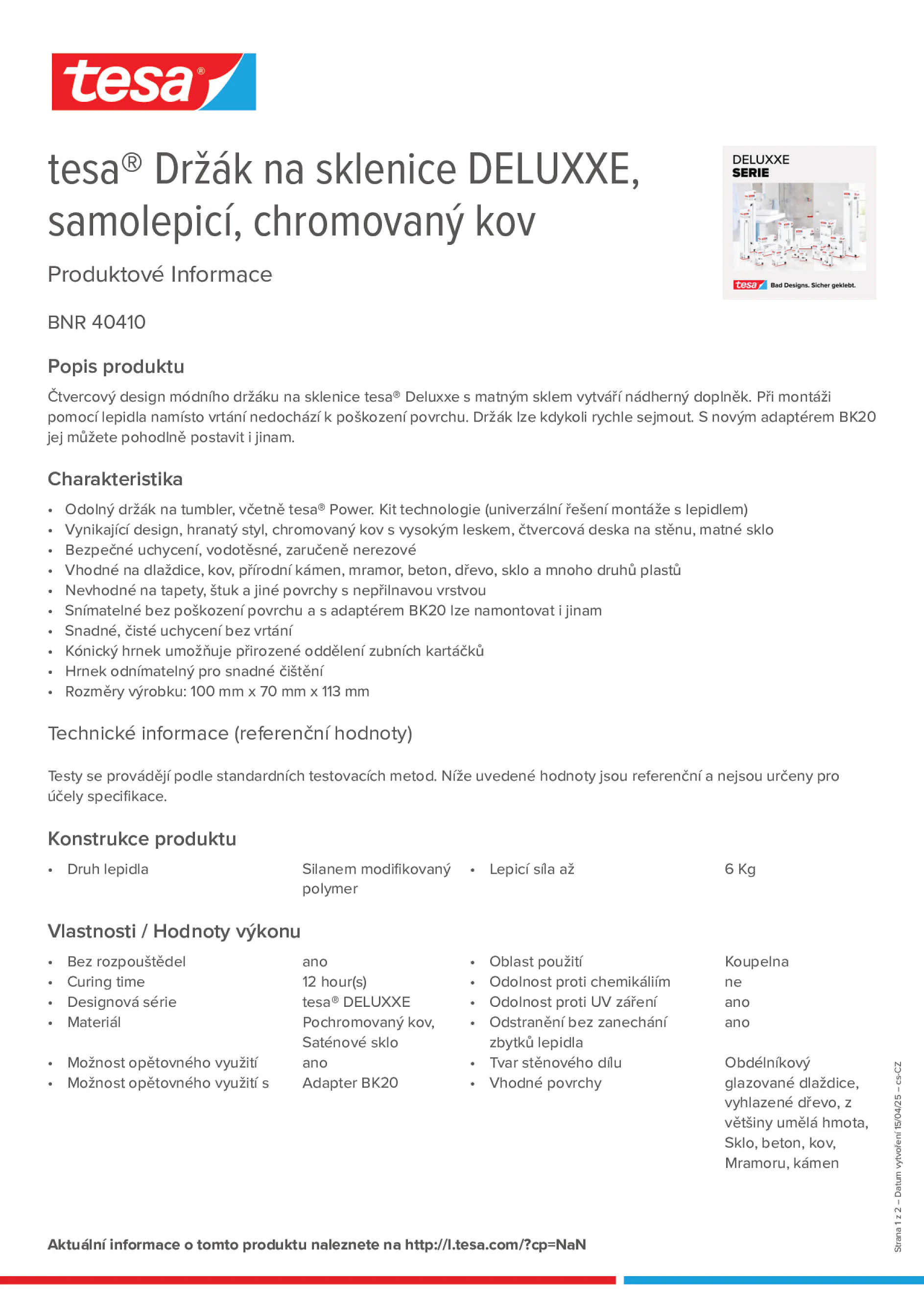 Product information_tesa® 40410_cs-CZ