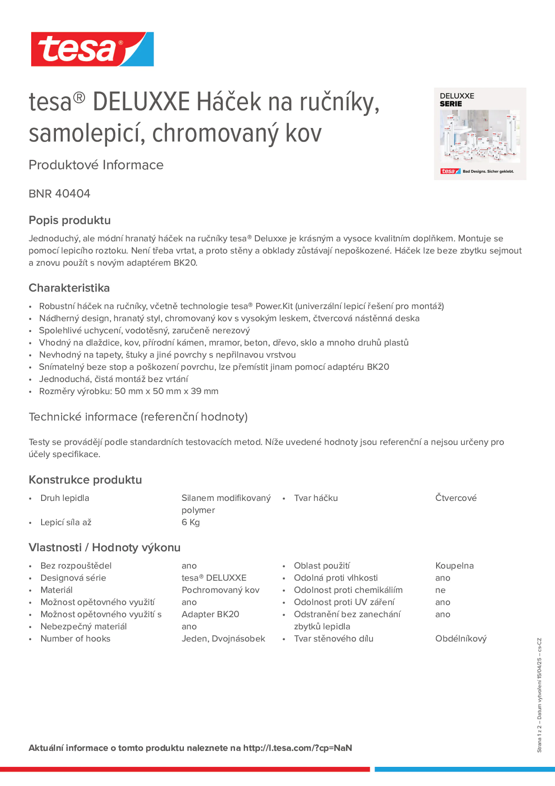 Product information_tesa® 40404_cs-CZ