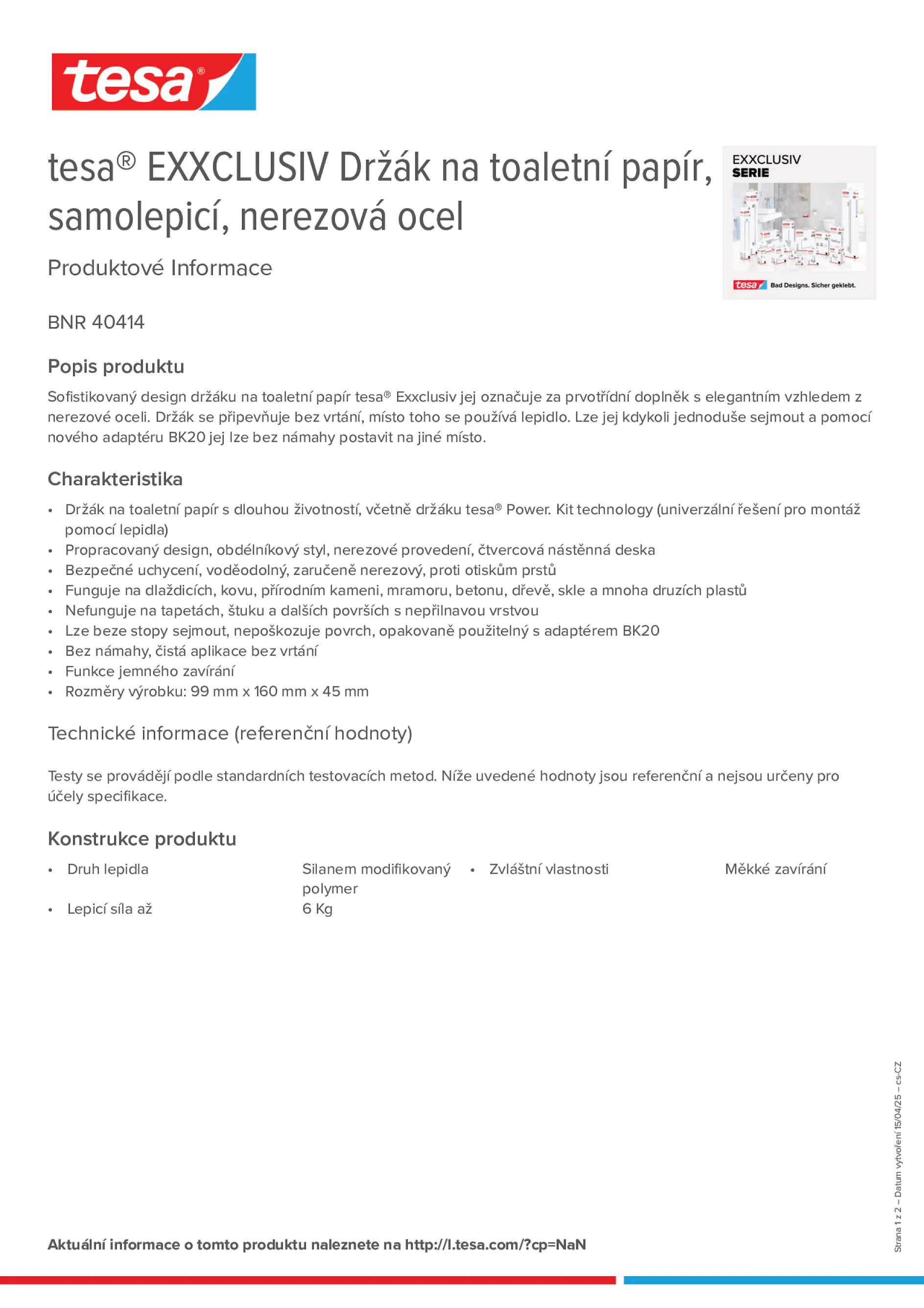 Product information_tesa® 40414_cs-CZ