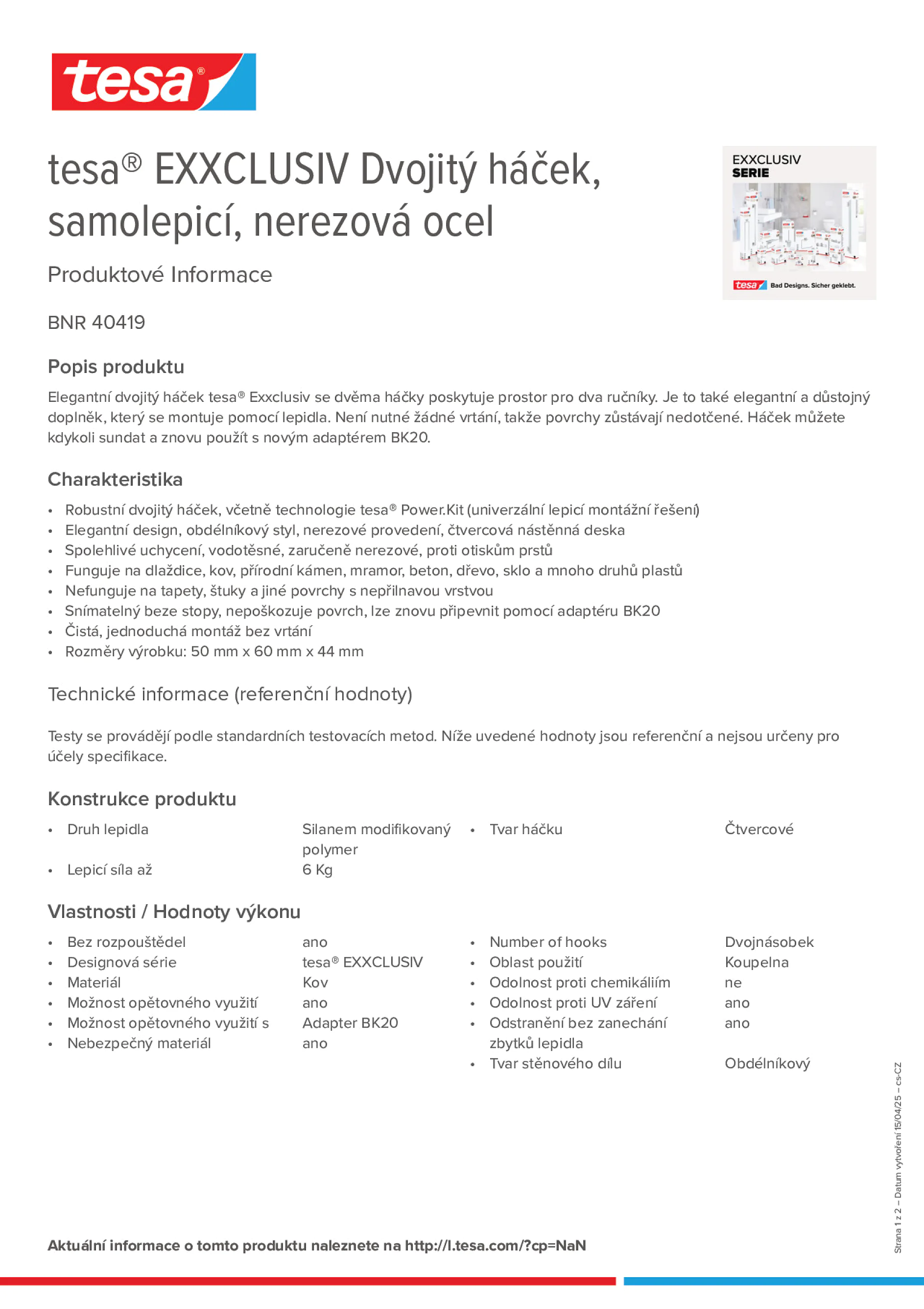 Product information_tesa® 40419_cs-CZ
