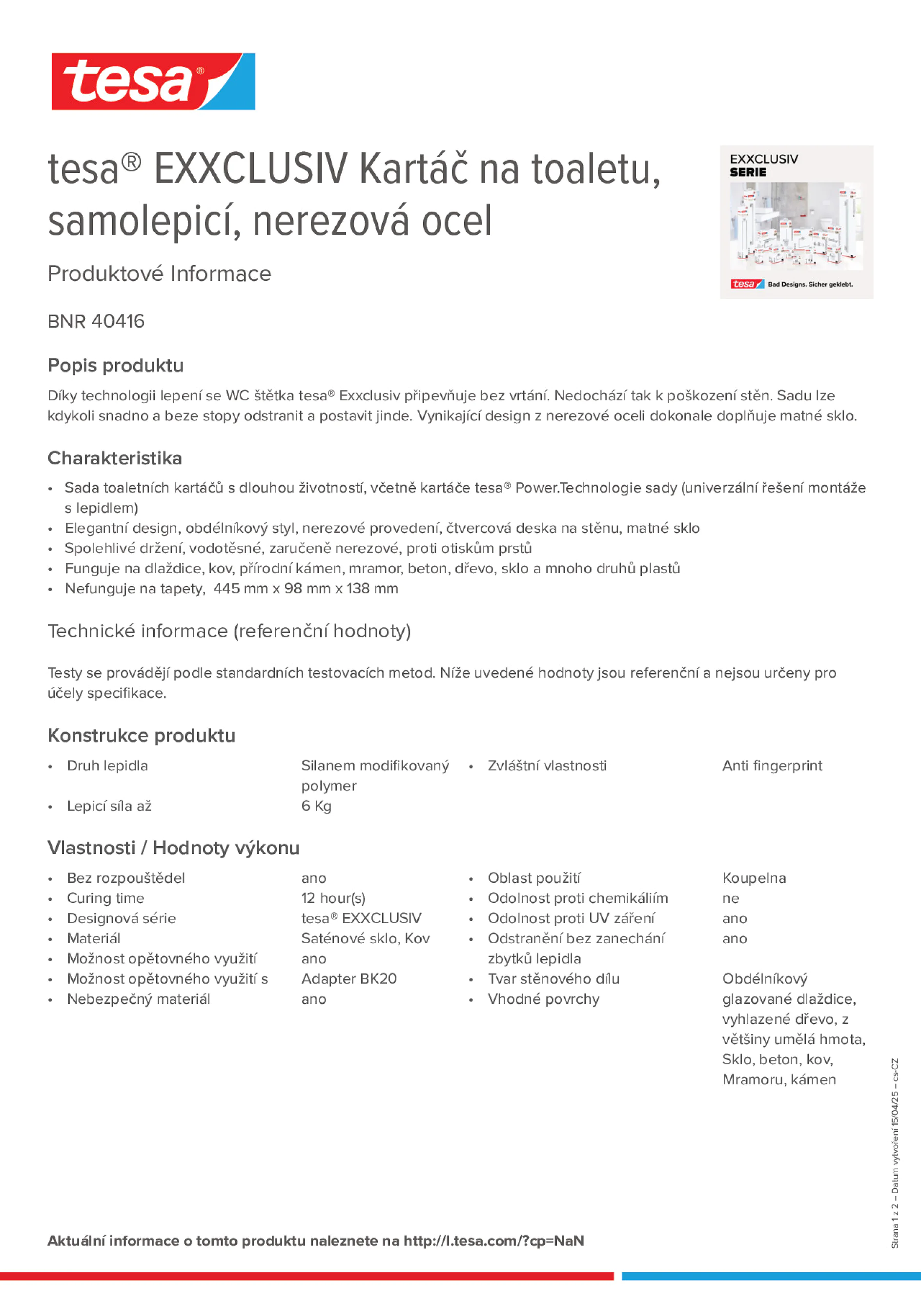 Product information_tesa® 40416_cs-CZ