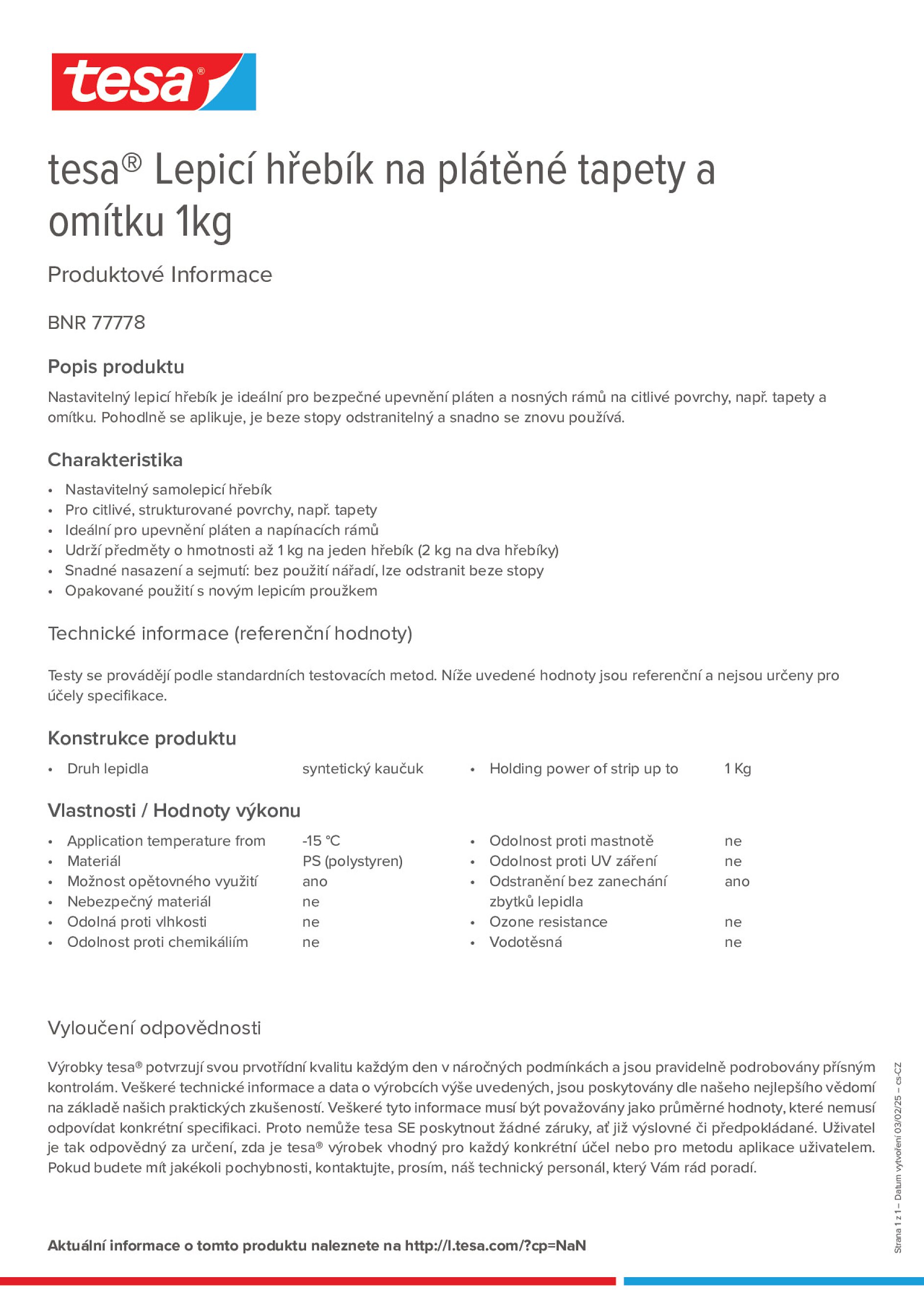 Product information_tesa® 77778_cs-CZ